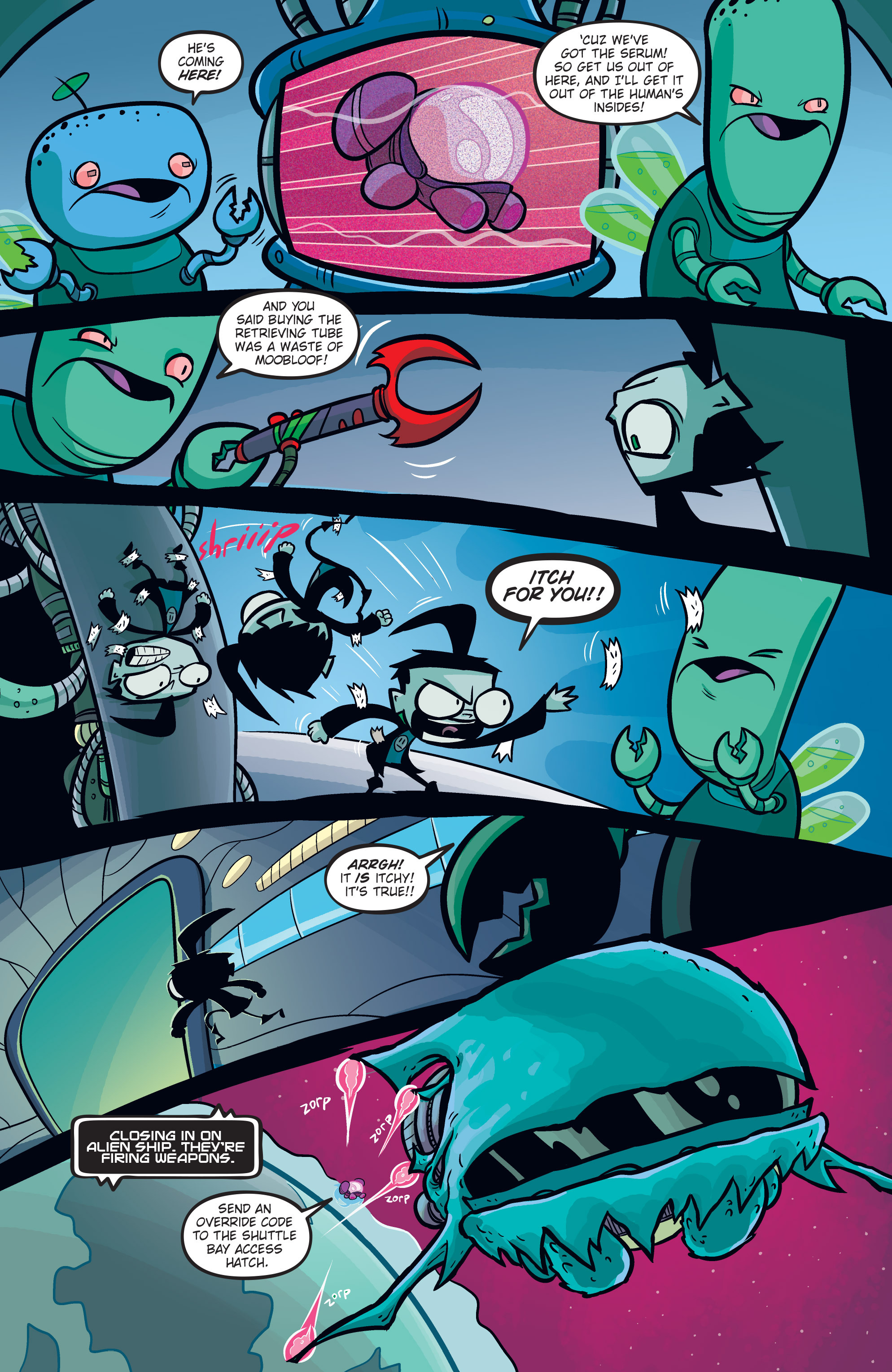 Read online Invader Zim comic -  Issue #13 - 13