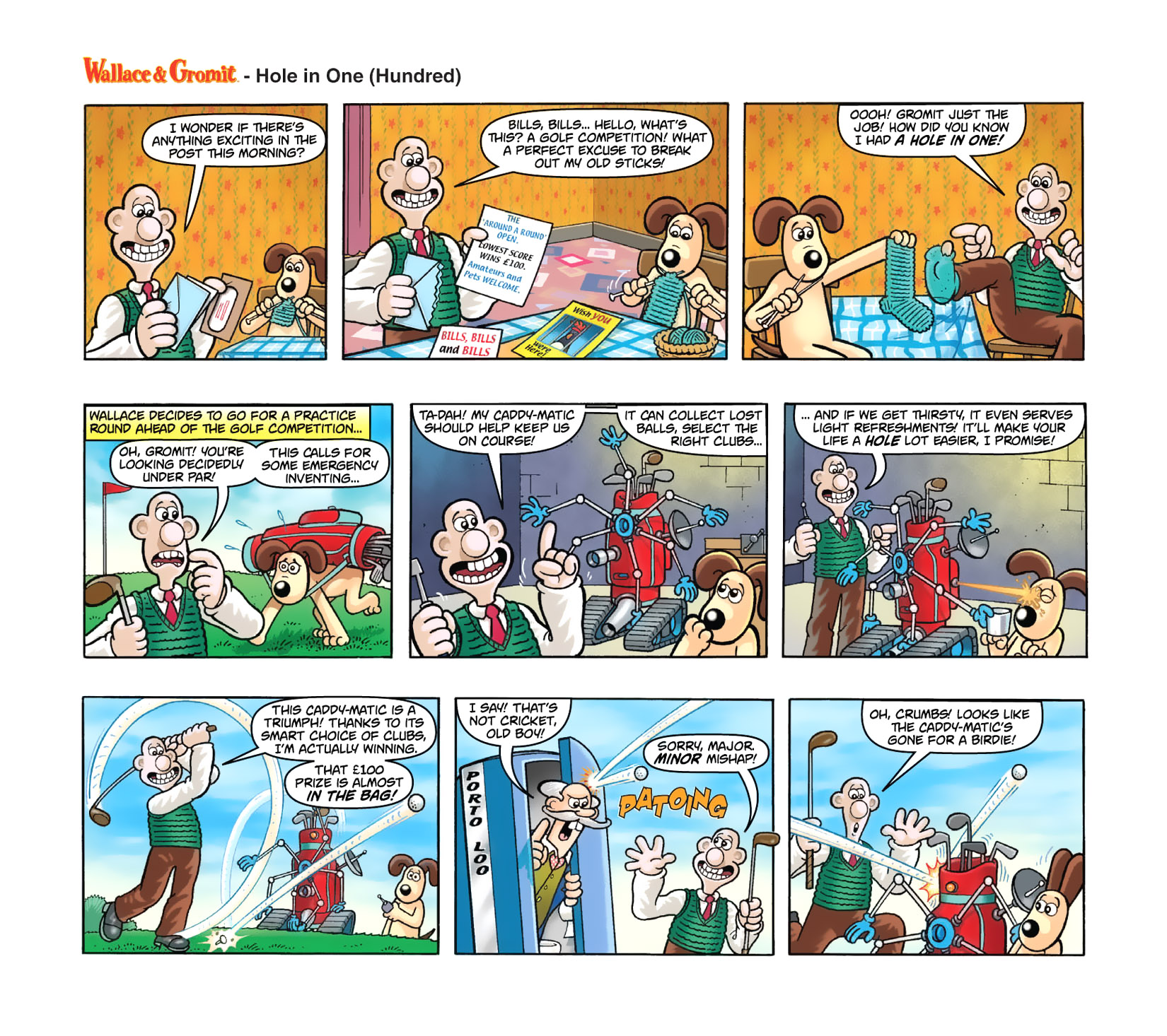 Read online Wallace & Gromit Dailies comic -  Issue #5 - 6
