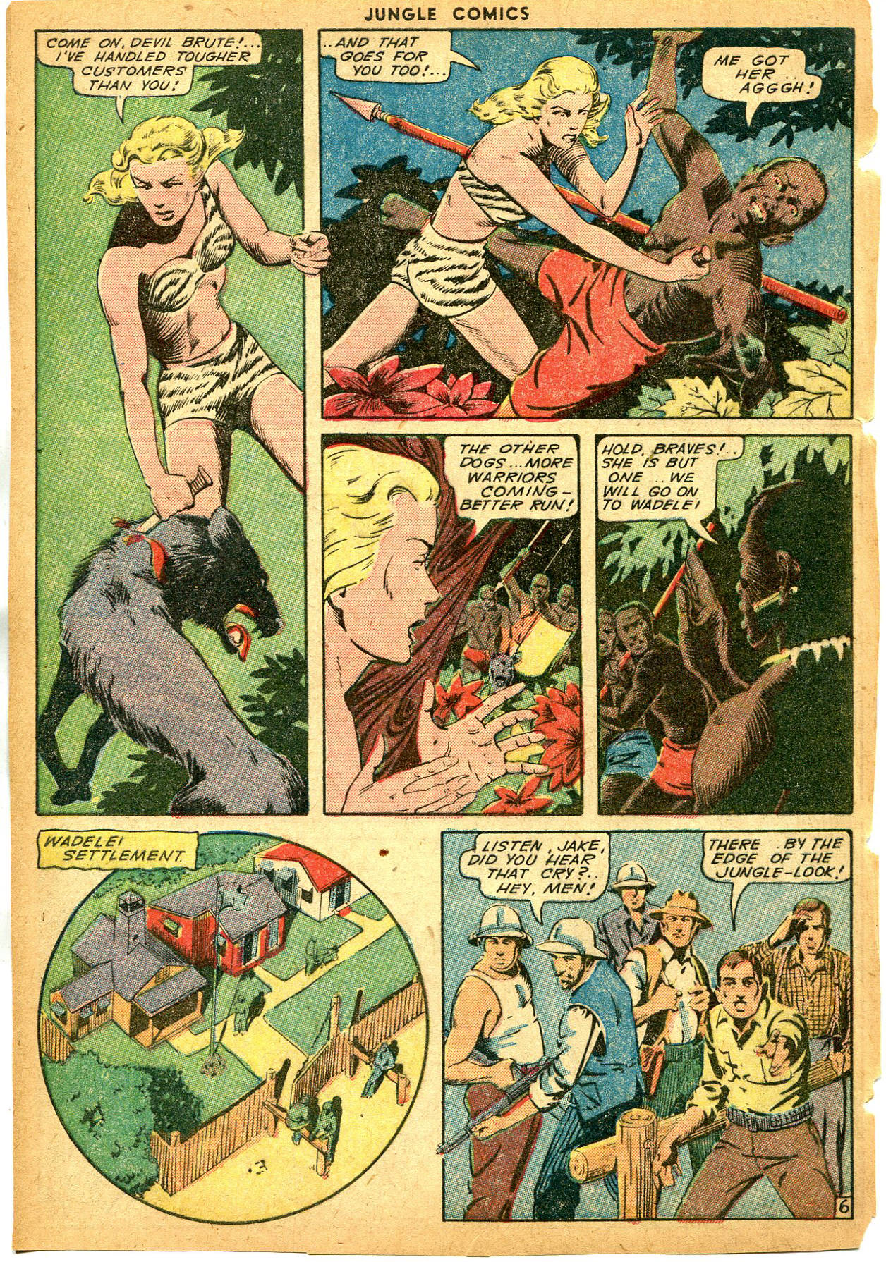 Read online Jungle Comics comic -  Issue #58 - 48
