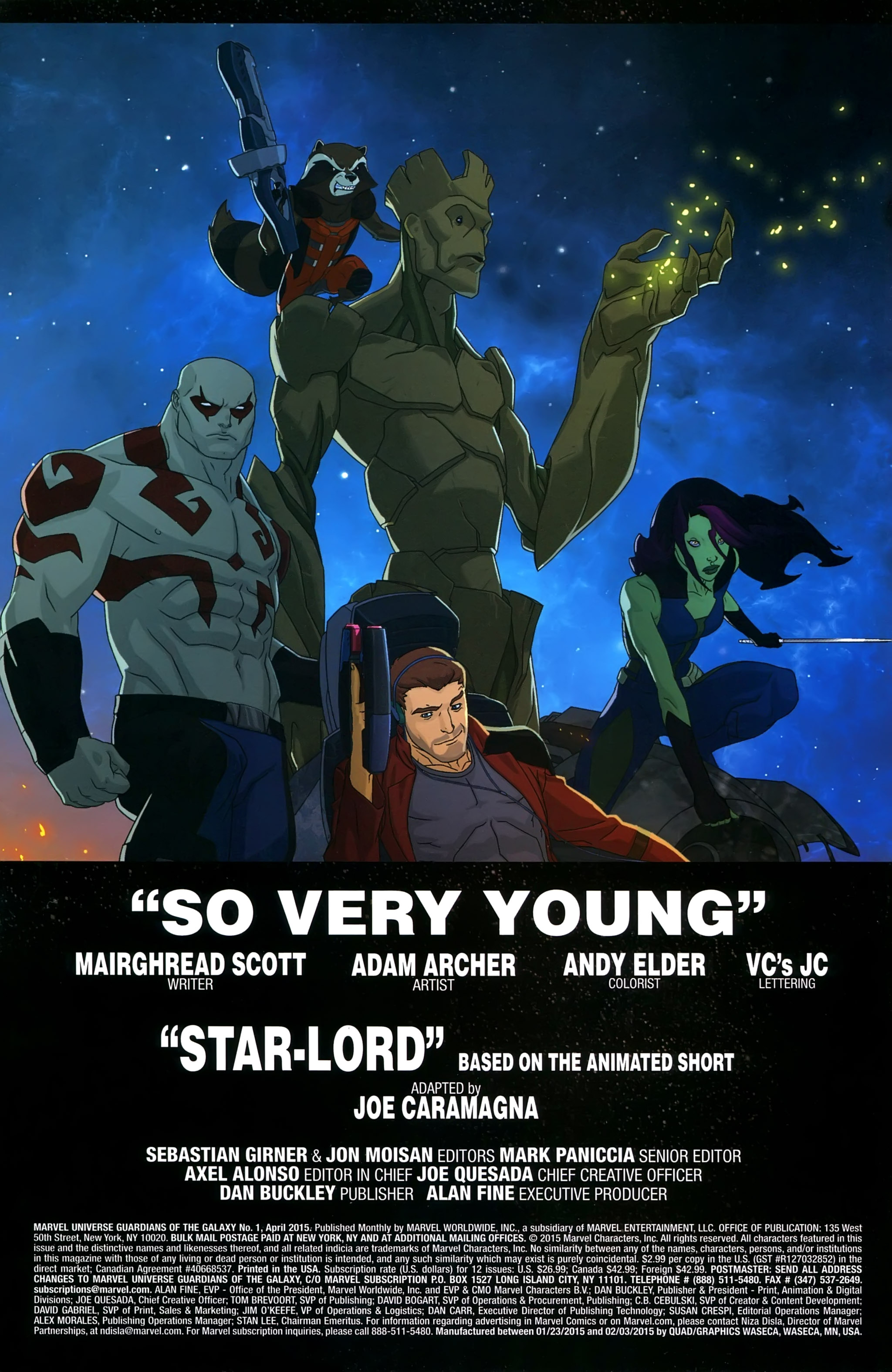 Marvel Universe Guardians of the Galaxy [I] Issue #1 #1 - English 3