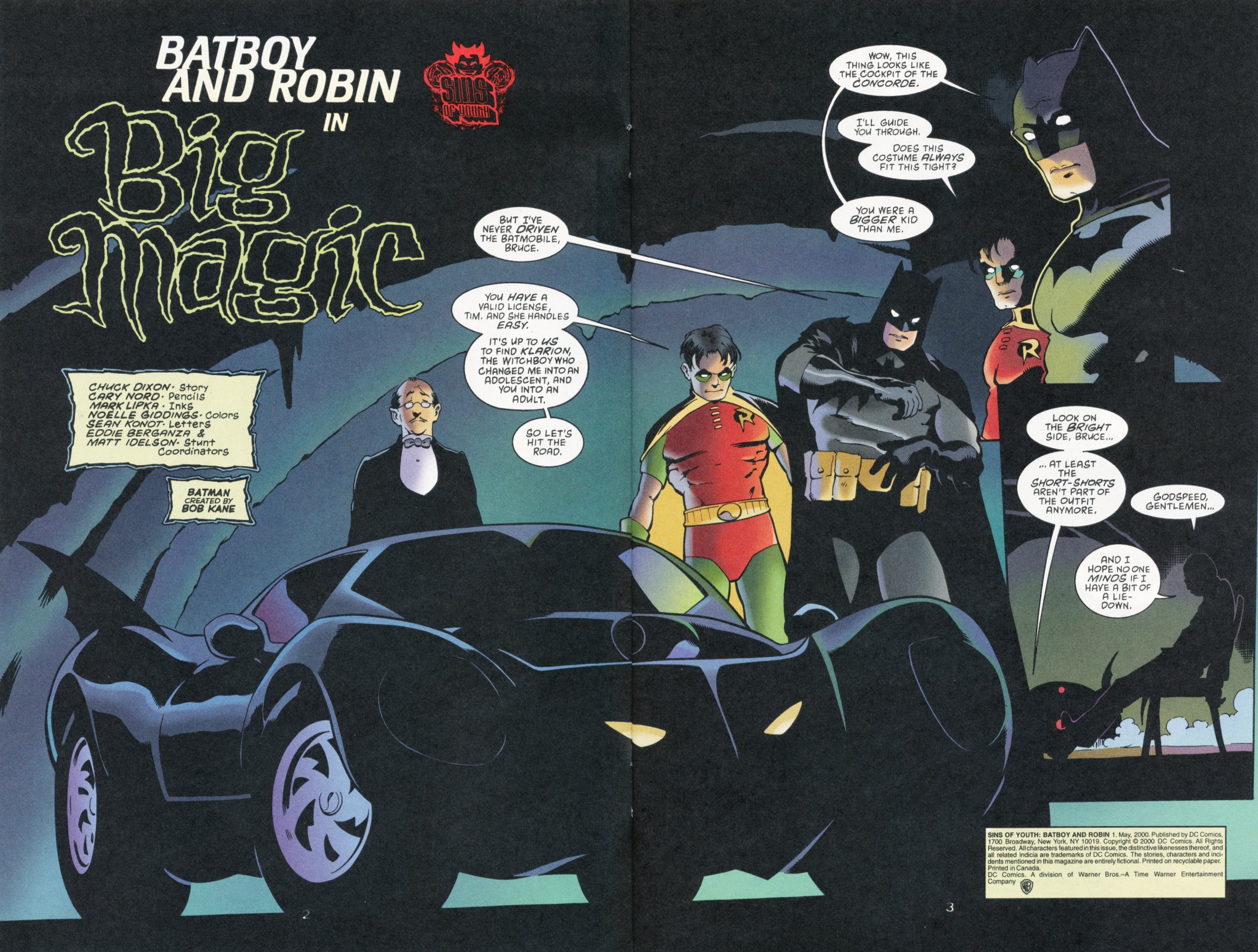 Read online Sins of Youth comic -  Issue # Batboy and Robin - 5