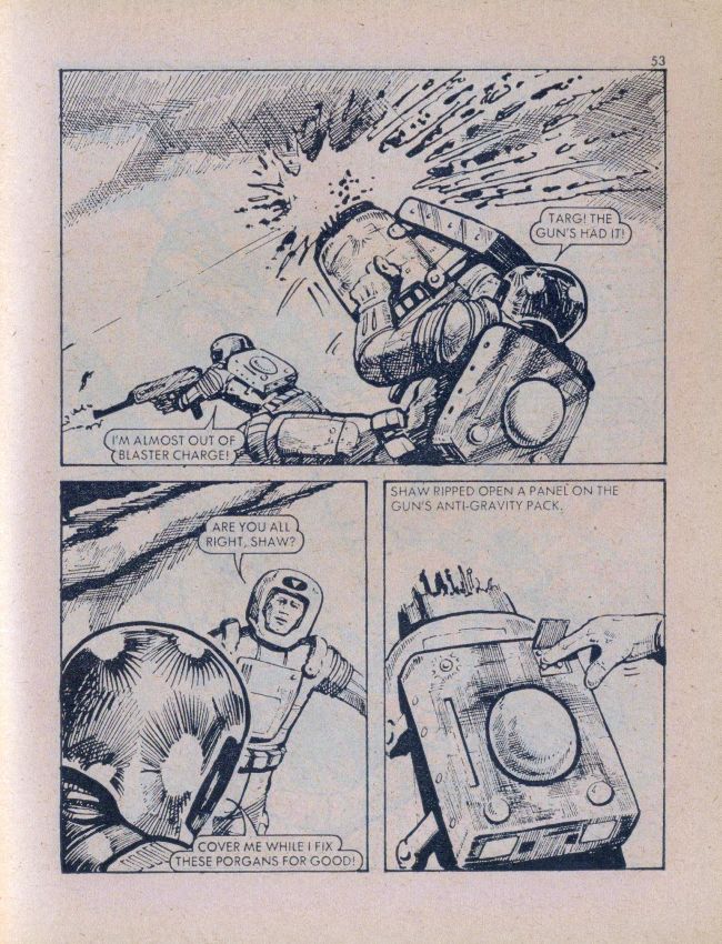Read online Starblazer comic -  Issue #27 - 53