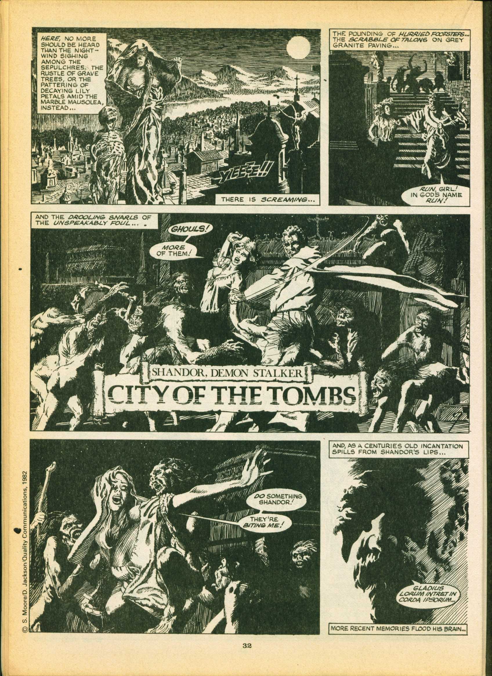 Read online Warrior comic -  Issue #4 - 32