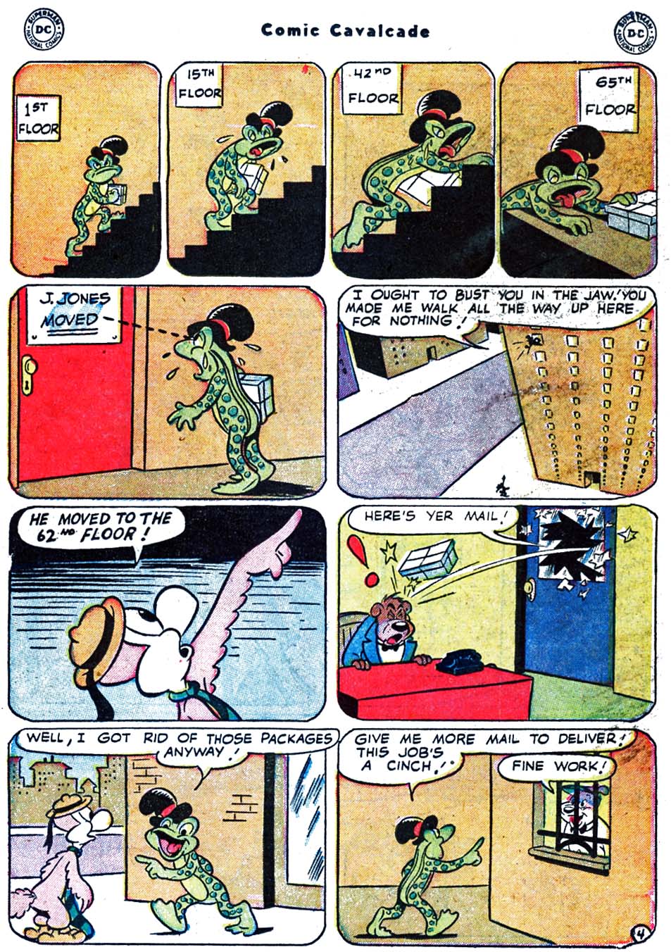 Read online Comic Cavalcade comic -  Issue #57 - 19