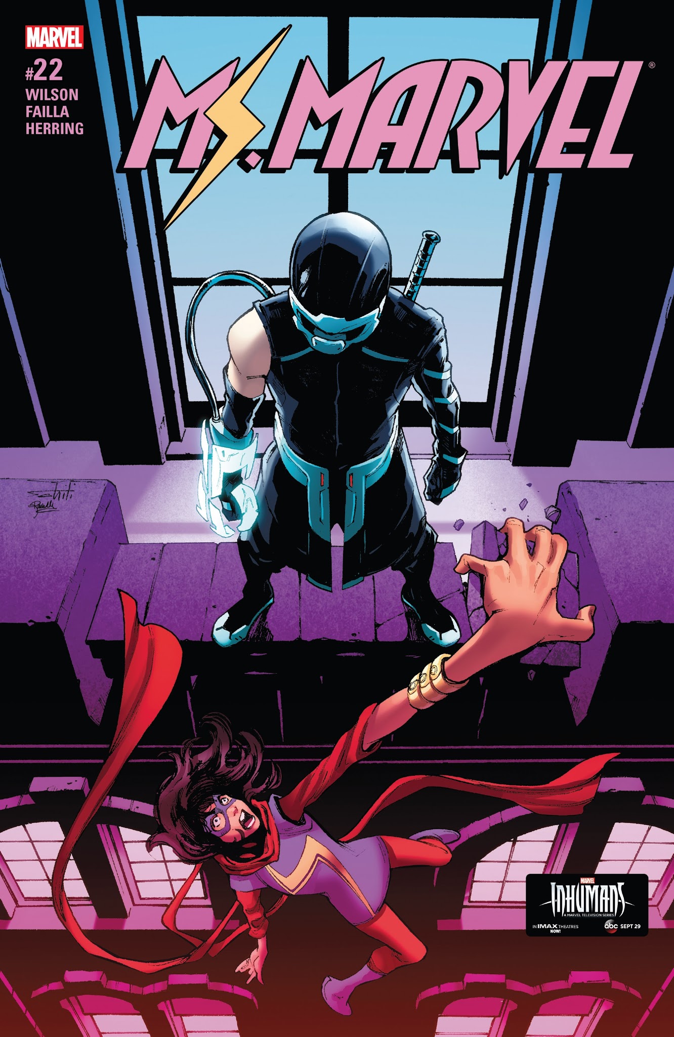 Read online Ms. Marvel (2016) comic -  Issue #22 - 1