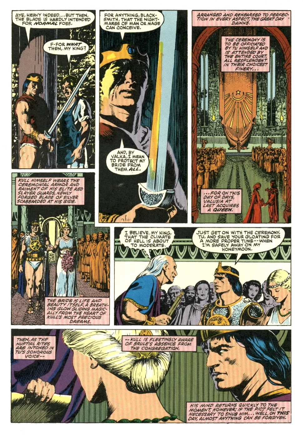 Read online Kull The Conqueror (1982) comic -  Issue #2 - 22