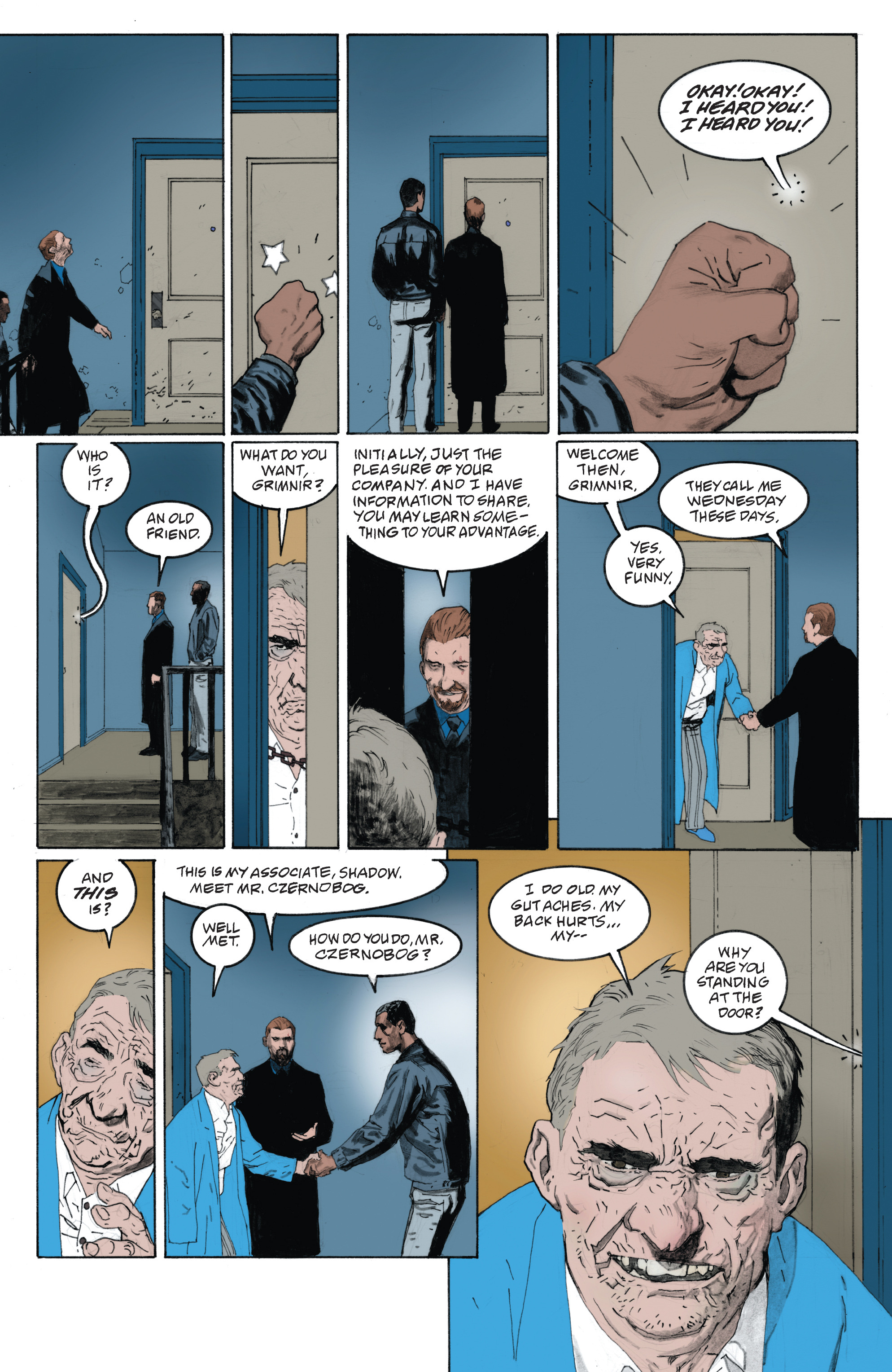 Read online American Gods: Shadows comic -  Issue #3 - 21