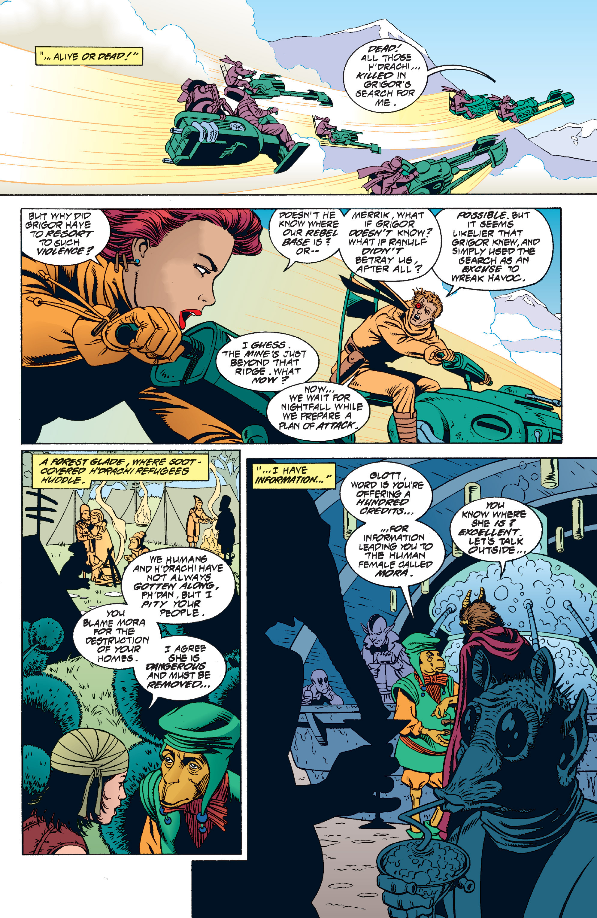 Read online Star Wars: River of Chaos comic -  Issue #3 - 12