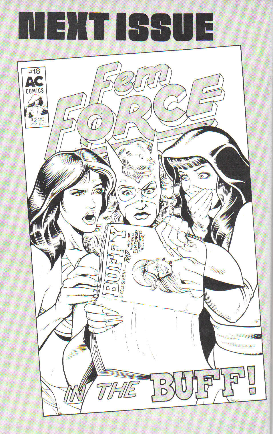 Read online Femforce comic -  Issue #17 - 44