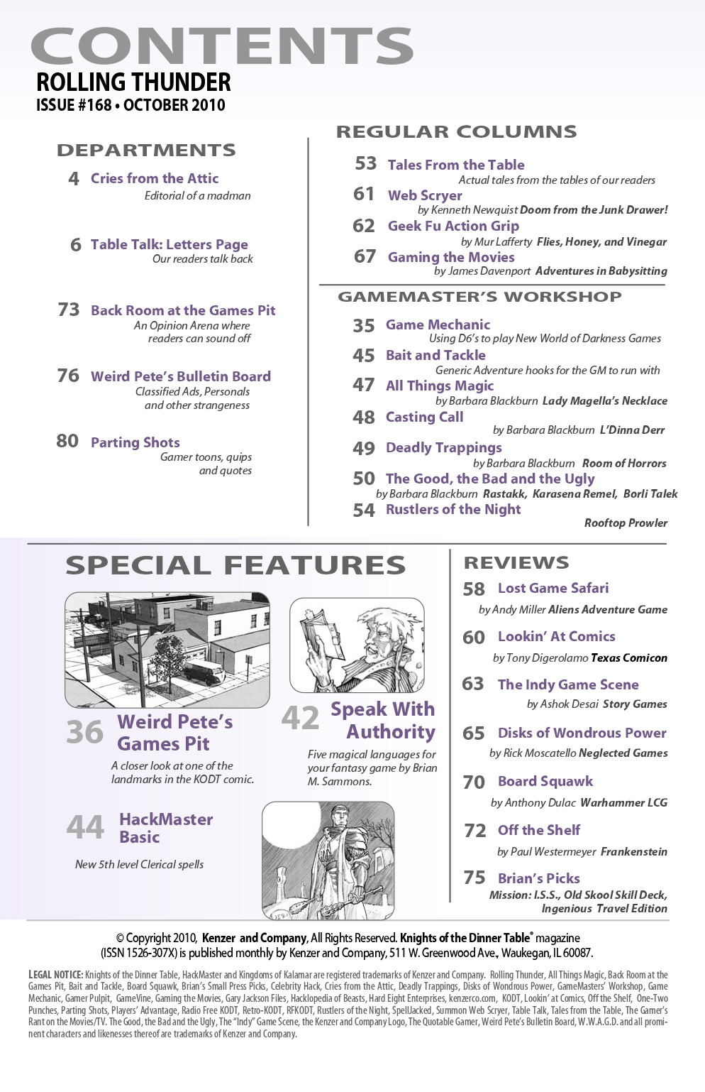 Read online Knights of the Dinner Table comic -  Issue #168 - 4