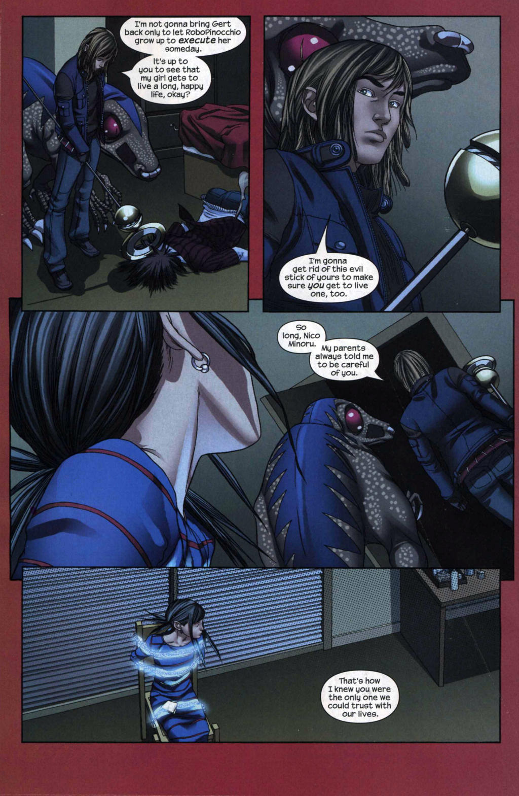Read online Runaways (2005) comic -  Issue #23 - 19