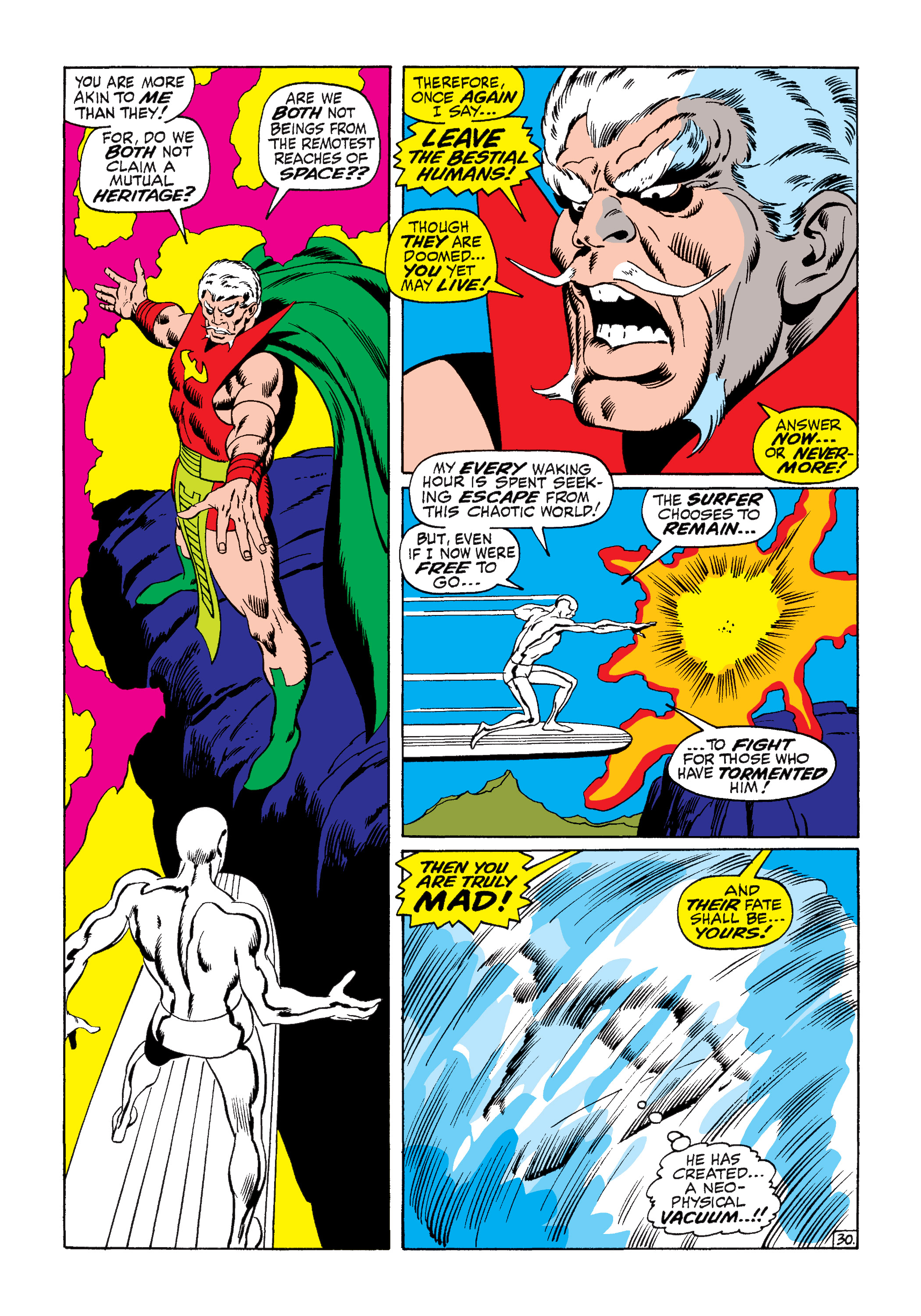 Read online Marvel Masterworks: The Silver Surfer comic -  Issue # TPB 1 (Part 2) - 98
