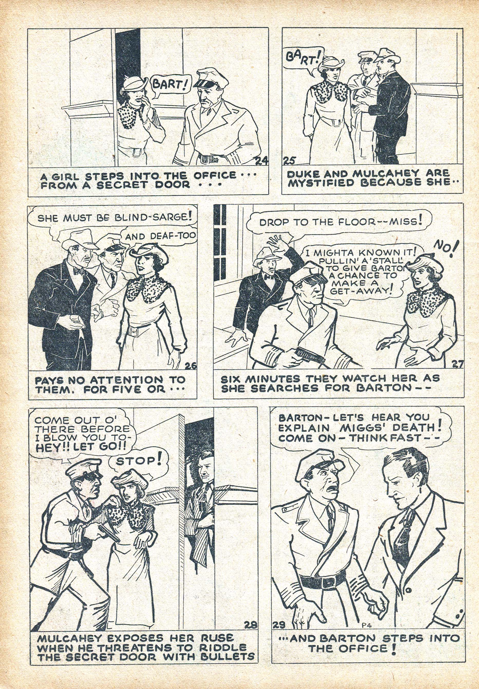 Read online Keen Detective Funnies comic -  Issue #5 - 34