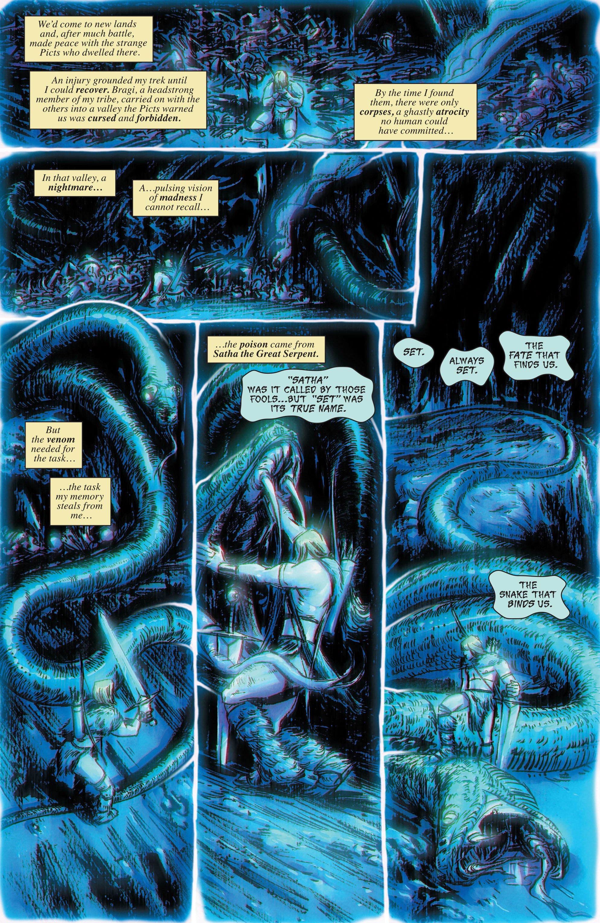 Read online Conan: Serpent War comic -  Issue #1 - 5