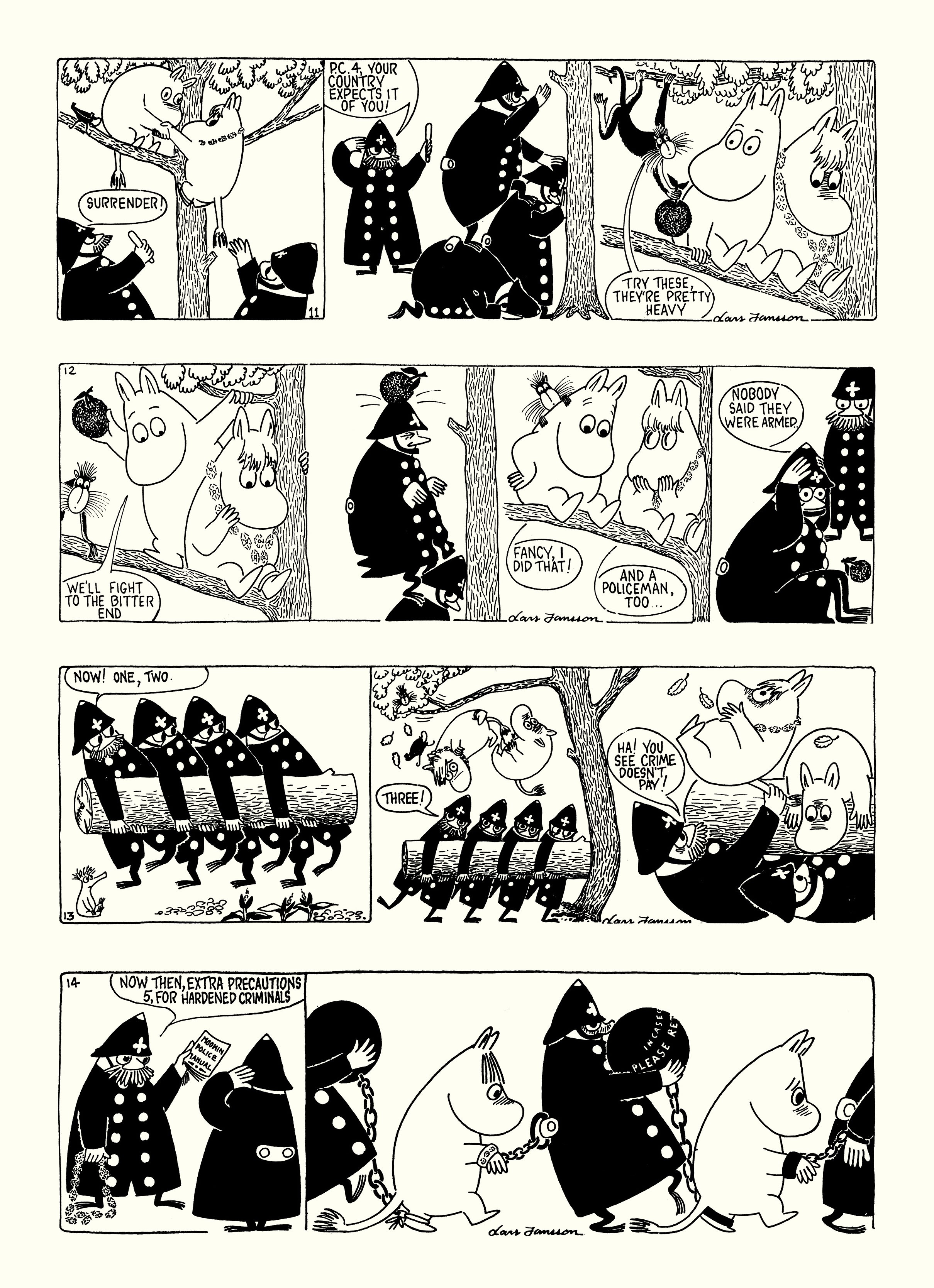 Read online Moomin: The Complete Lars Jansson Comic Strip comic -  Issue # TPB 6 - 9