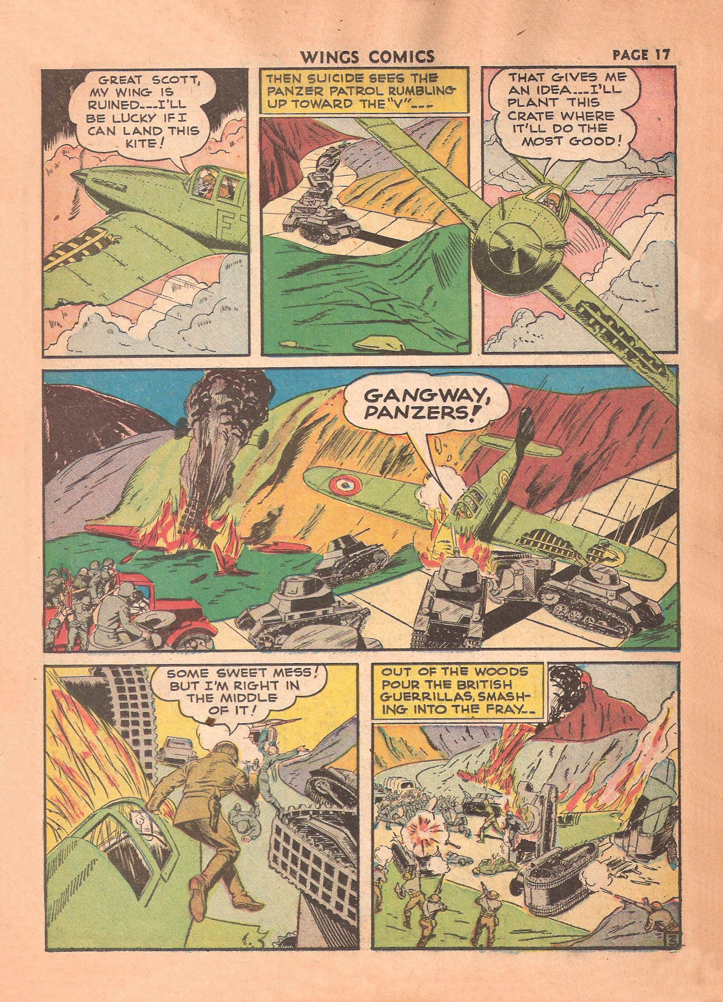 Read online Wings Comics comic -  Issue #17 - 19