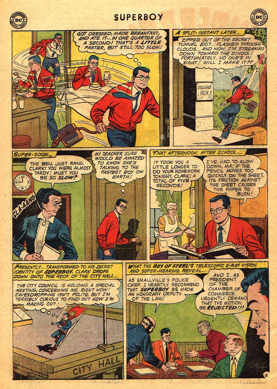 Read online Superboy (1949) comic -  Issue #79 - 3