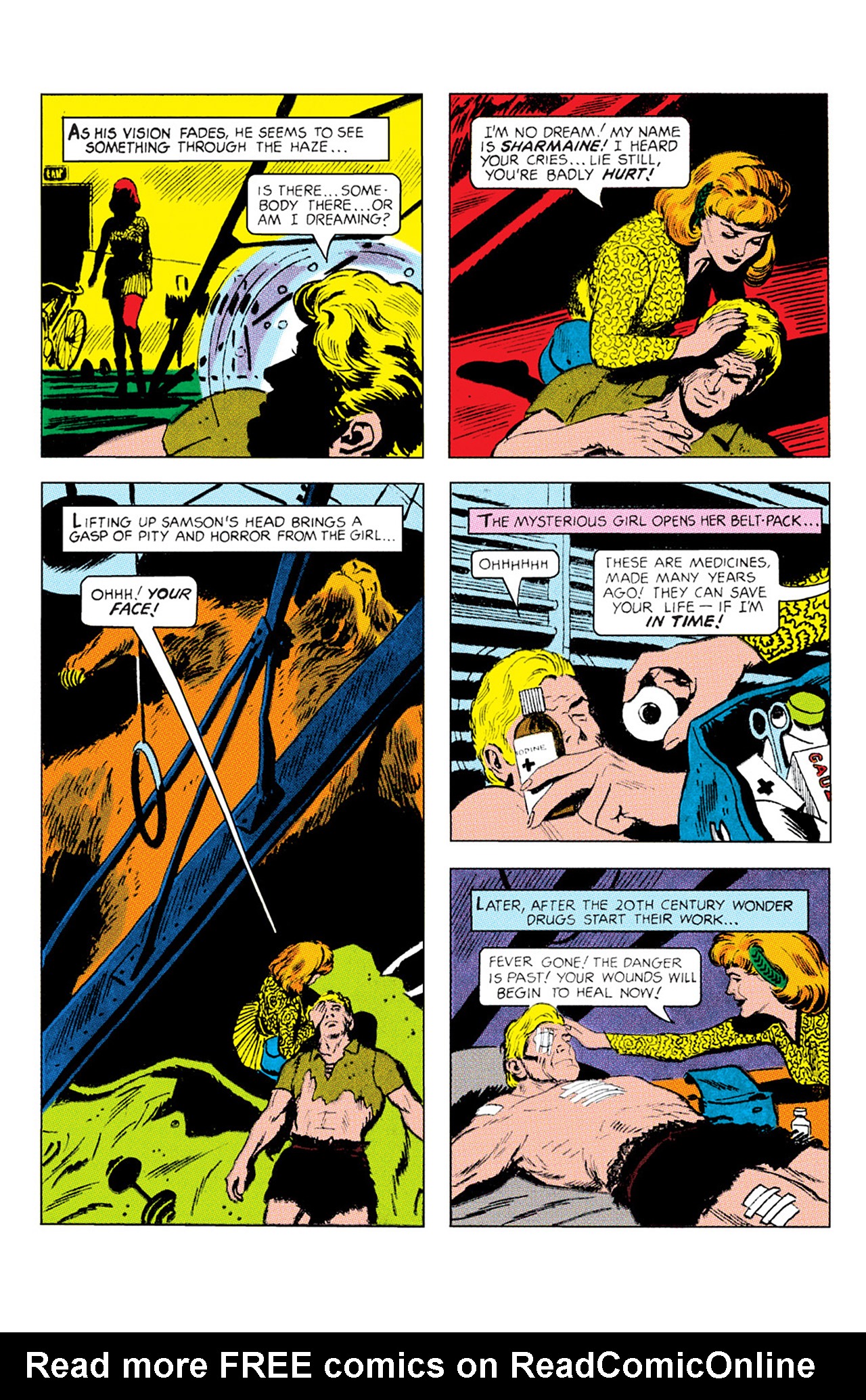 Read online Mighty Samson comic -  Issue #1 - 35