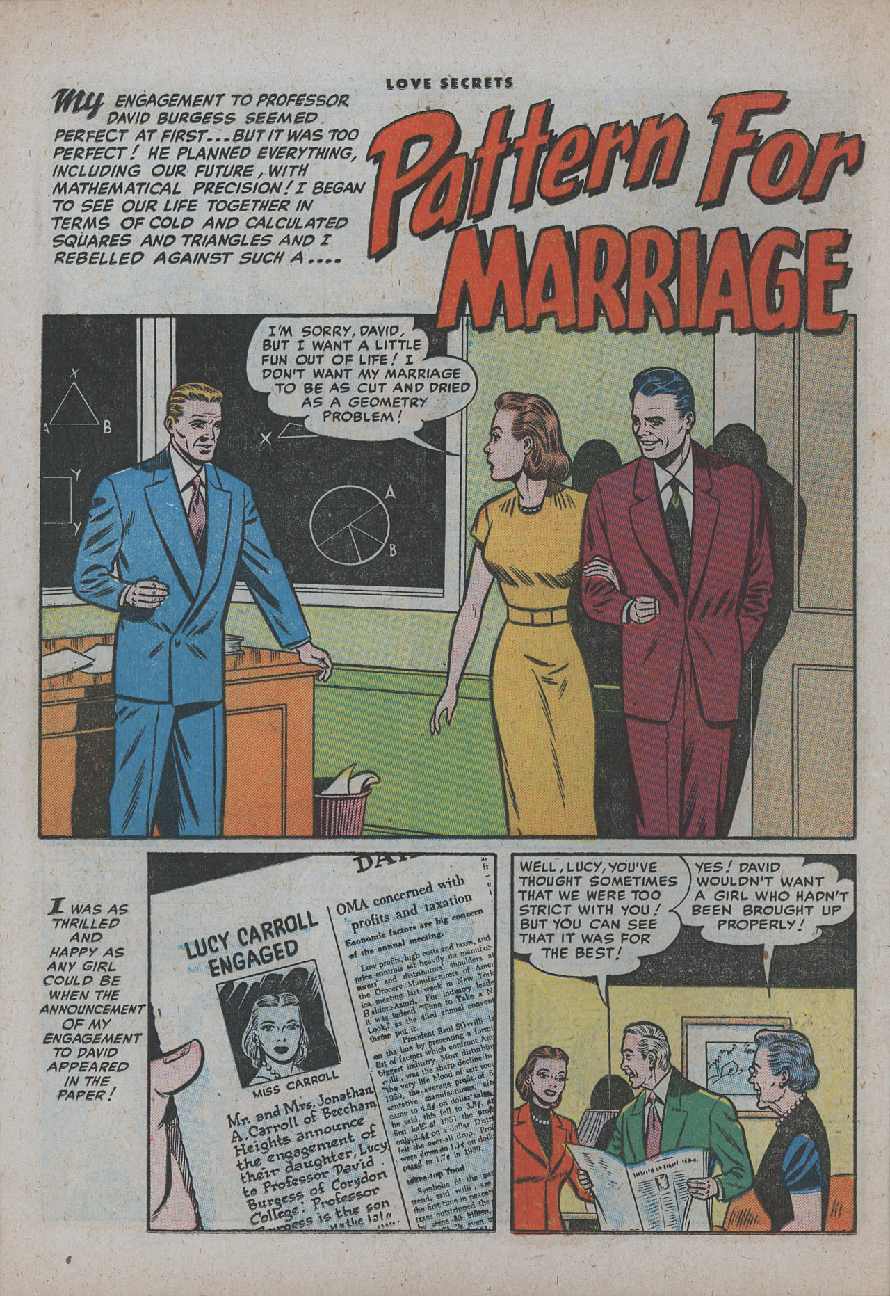 Read online Love Secrets (1953) comic -  Issue #44 - 12