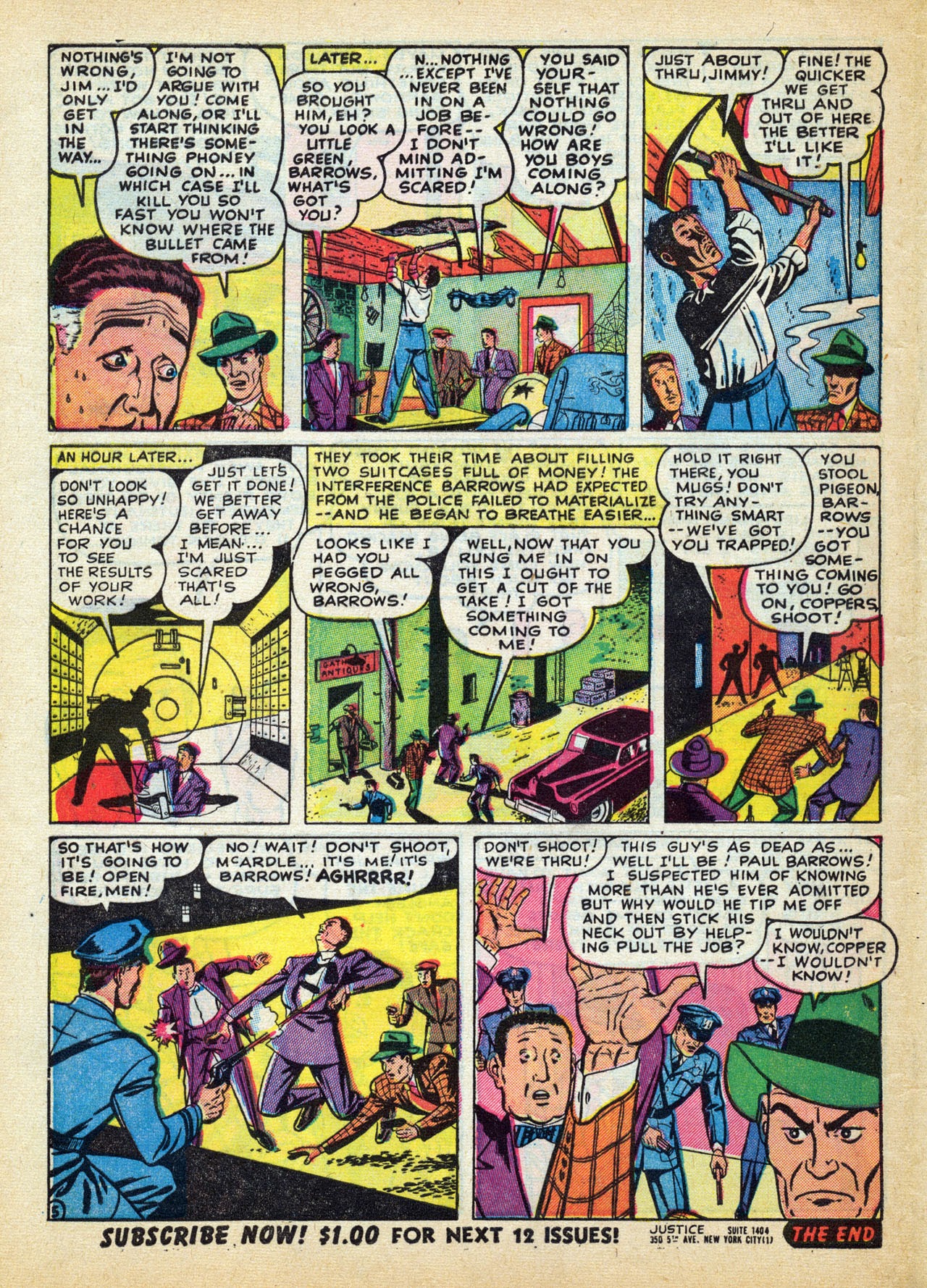 Read online Justice (1947) comic -  Issue #22 - 32