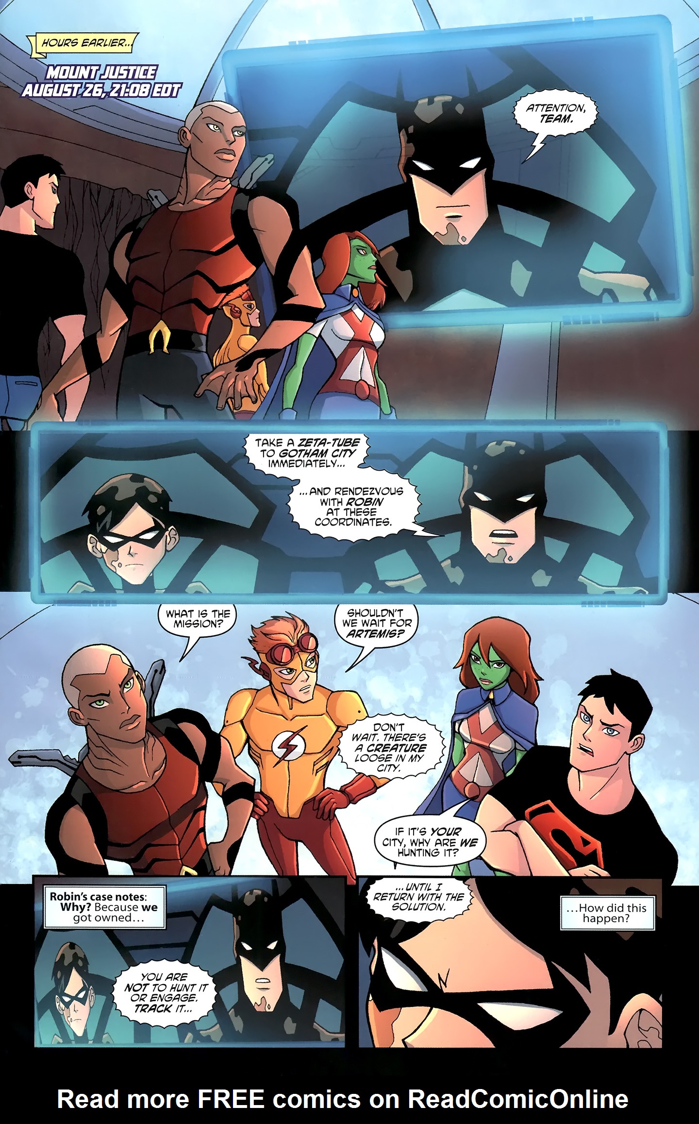 Read online Young Justice (2011) comic -  Issue #12 - 4