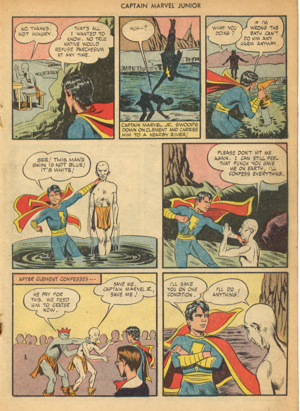 Read online Captain Marvel, Jr. comic -  Issue #49 - 23