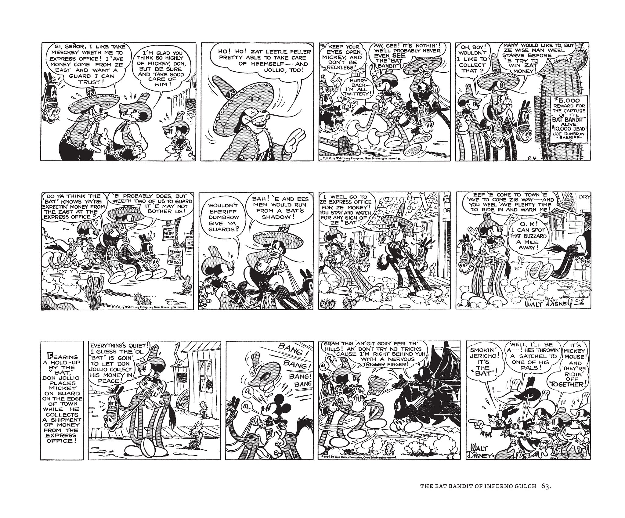 Read online Walt Disney's Mickey Mouse by Floyd Gottfredson comic -  Issue # TPB 3 (Part 1) - 63