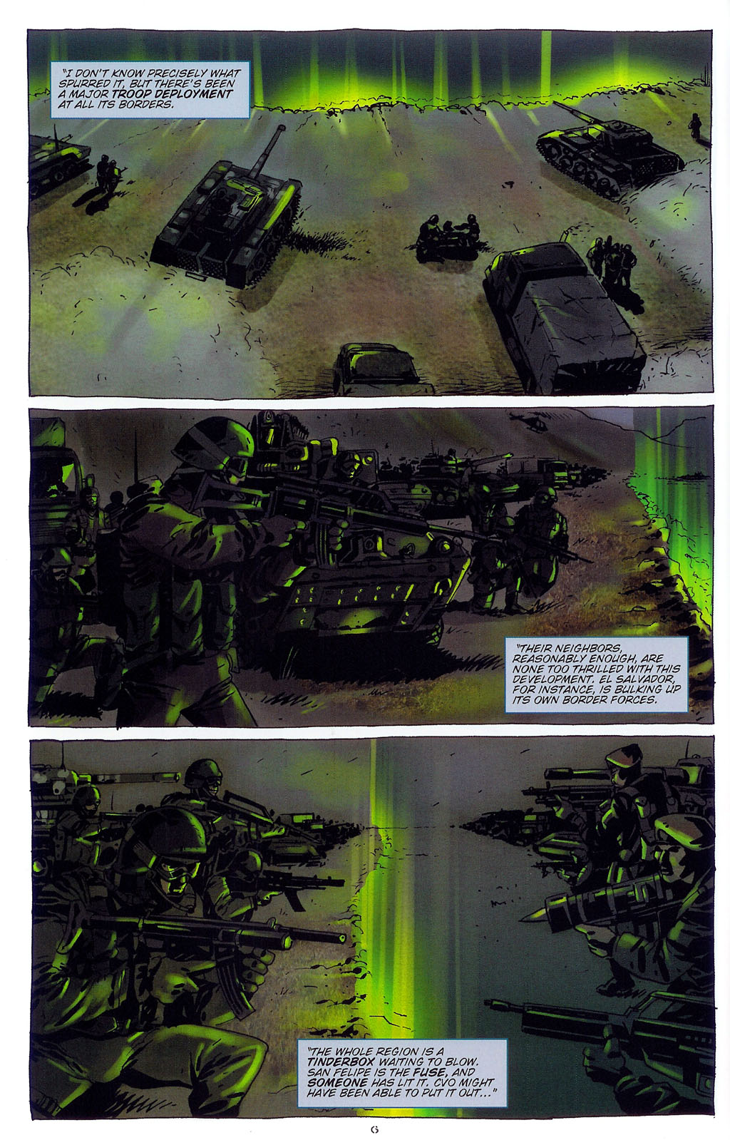 Read online CVO: Covert Vampiric Operations - Rogue State comic -  Issue #3 - 8