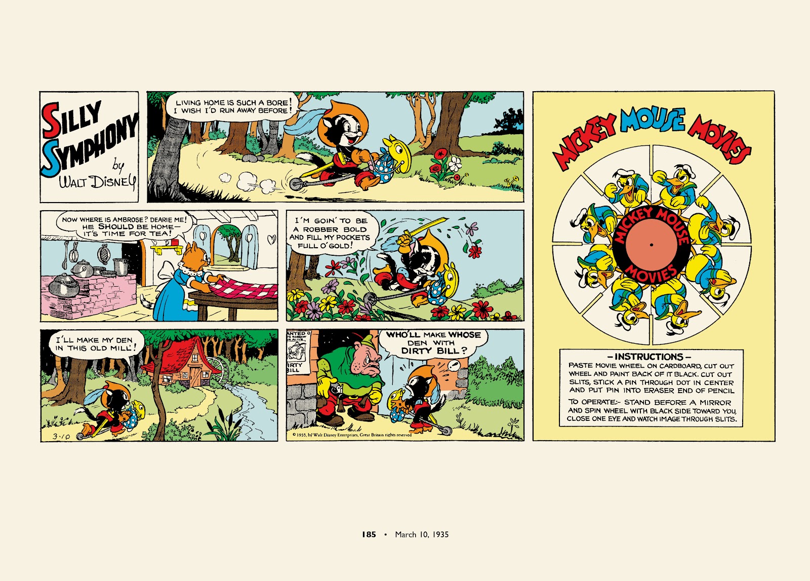 Walt Disney's Silly Symphonies 1932-1935: Starring Bucky Bug and Donald Duck issue TPB (Part 2) - Page 85