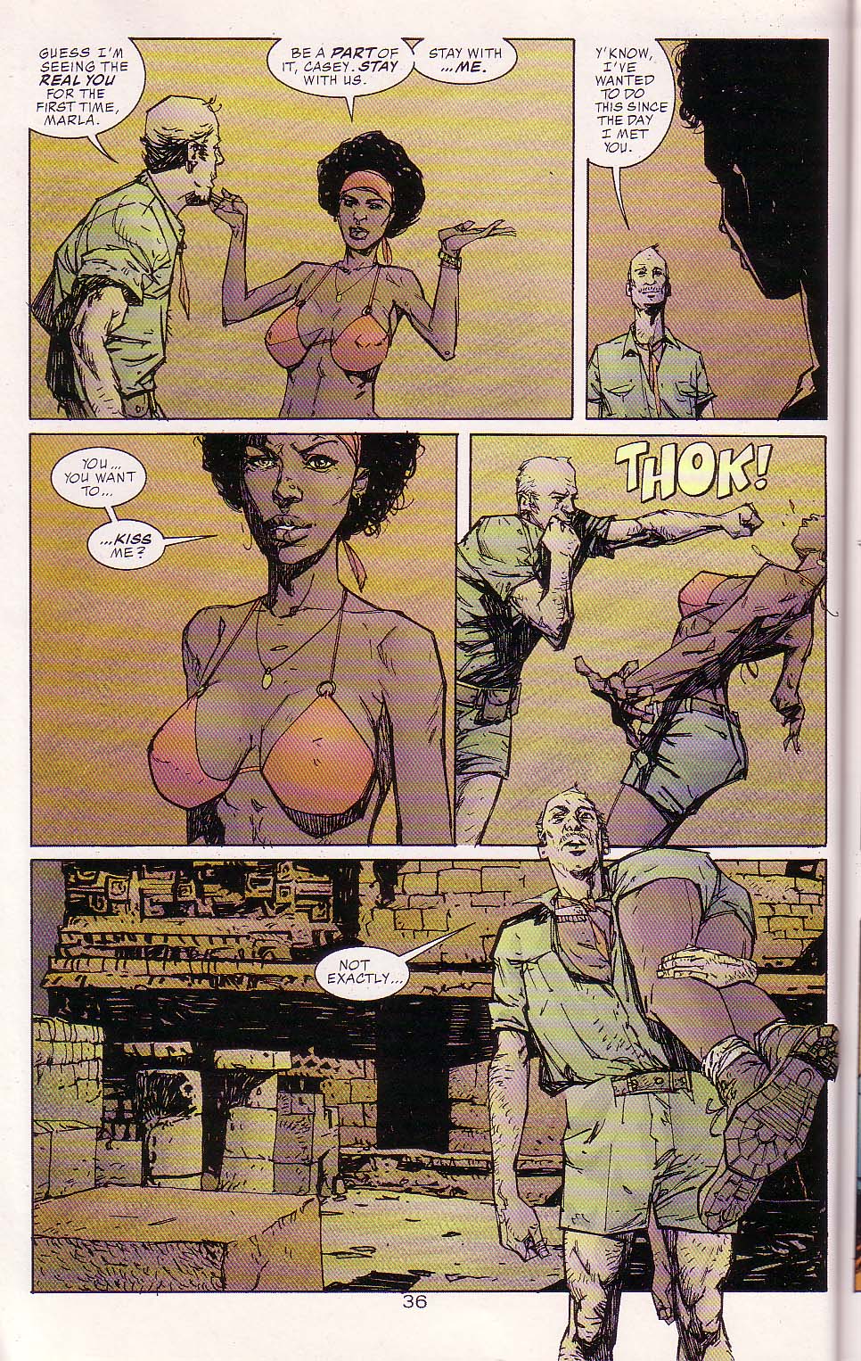 Read online Superman vs. Predator comic -  Issue #3 - 38