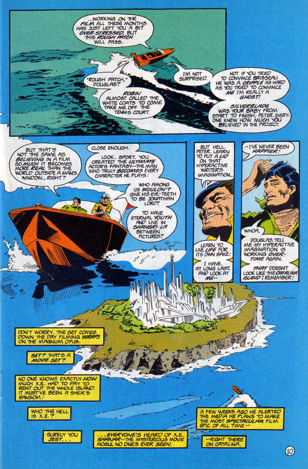 Read online Silverblade comic -  Issue #10 - 11