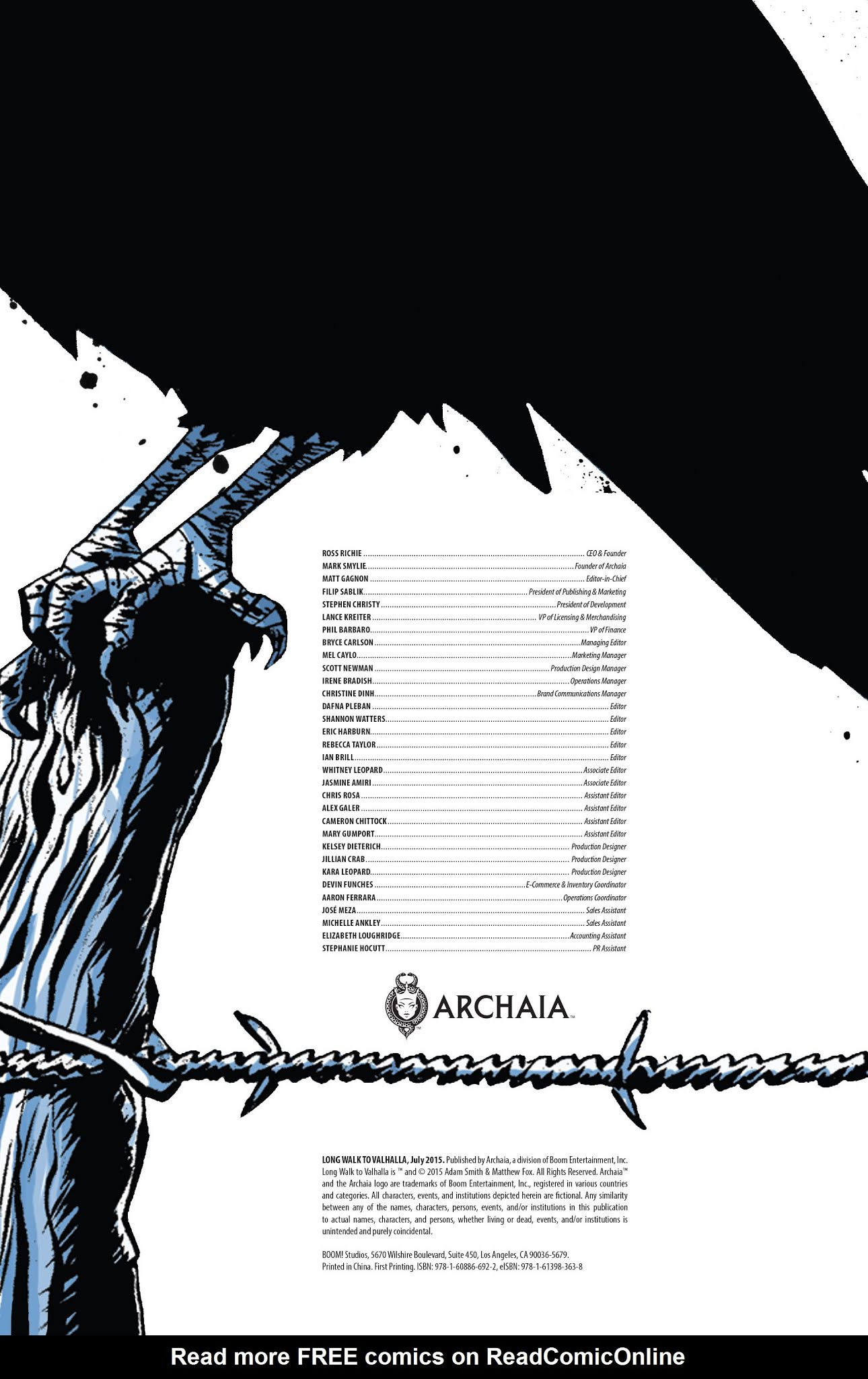 Read online Long Walk to Valhalla comic -  Issue # TPB - 5