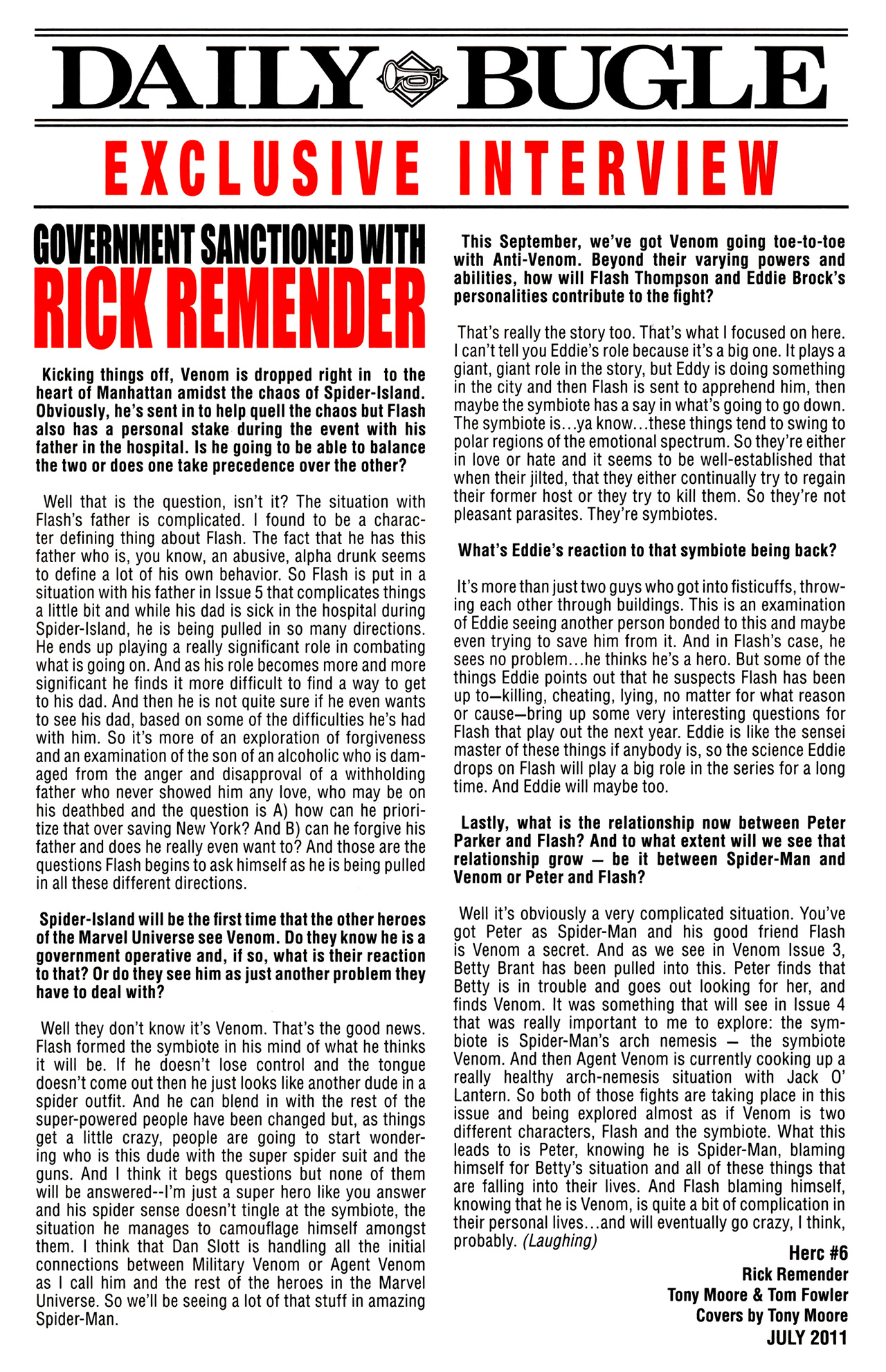 Read online Spider Island Daily Bugle comic -  Issue # Full - 13