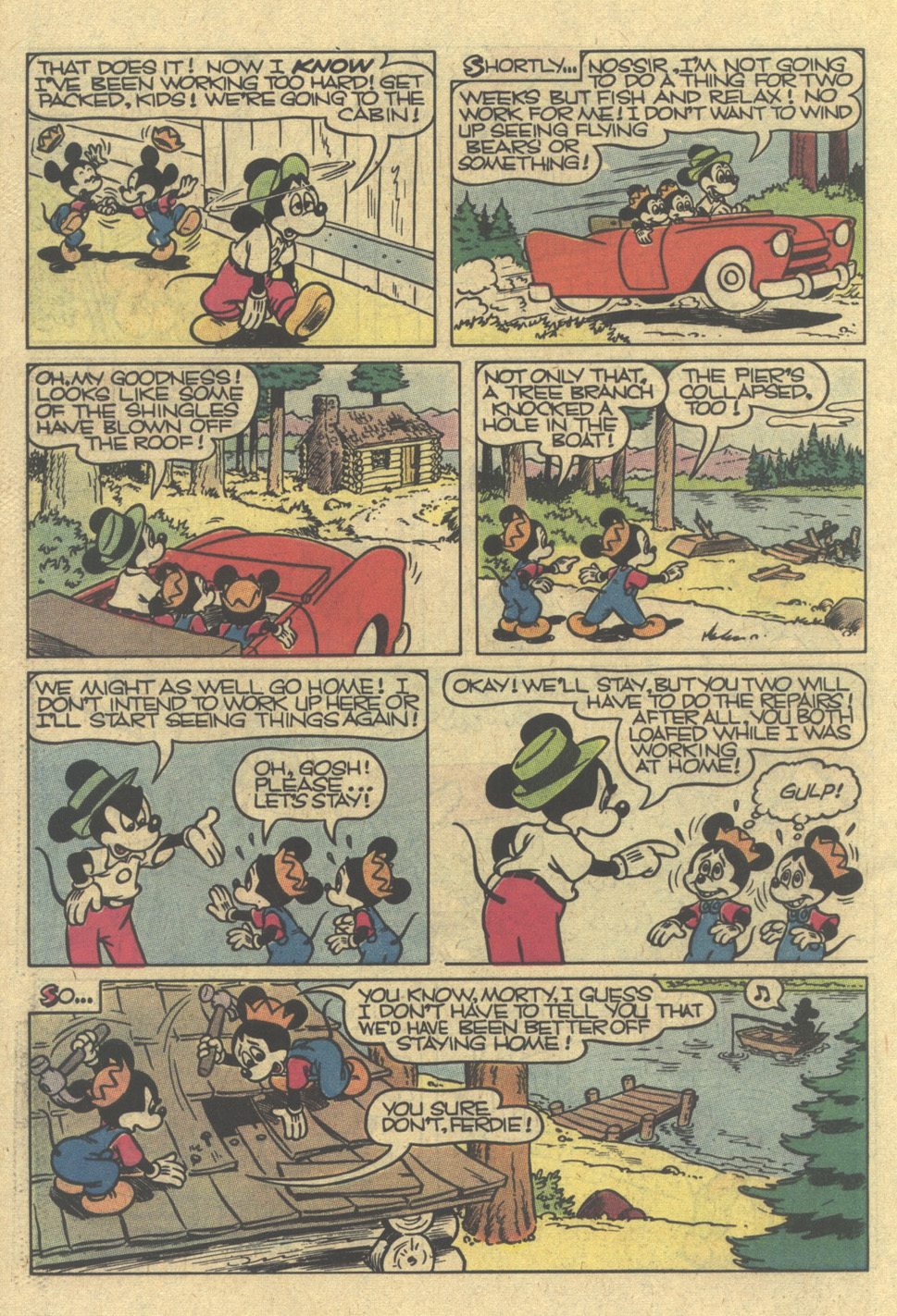 Read online Walt Disney's Comics and Stories comic -  Issue #506 - 34