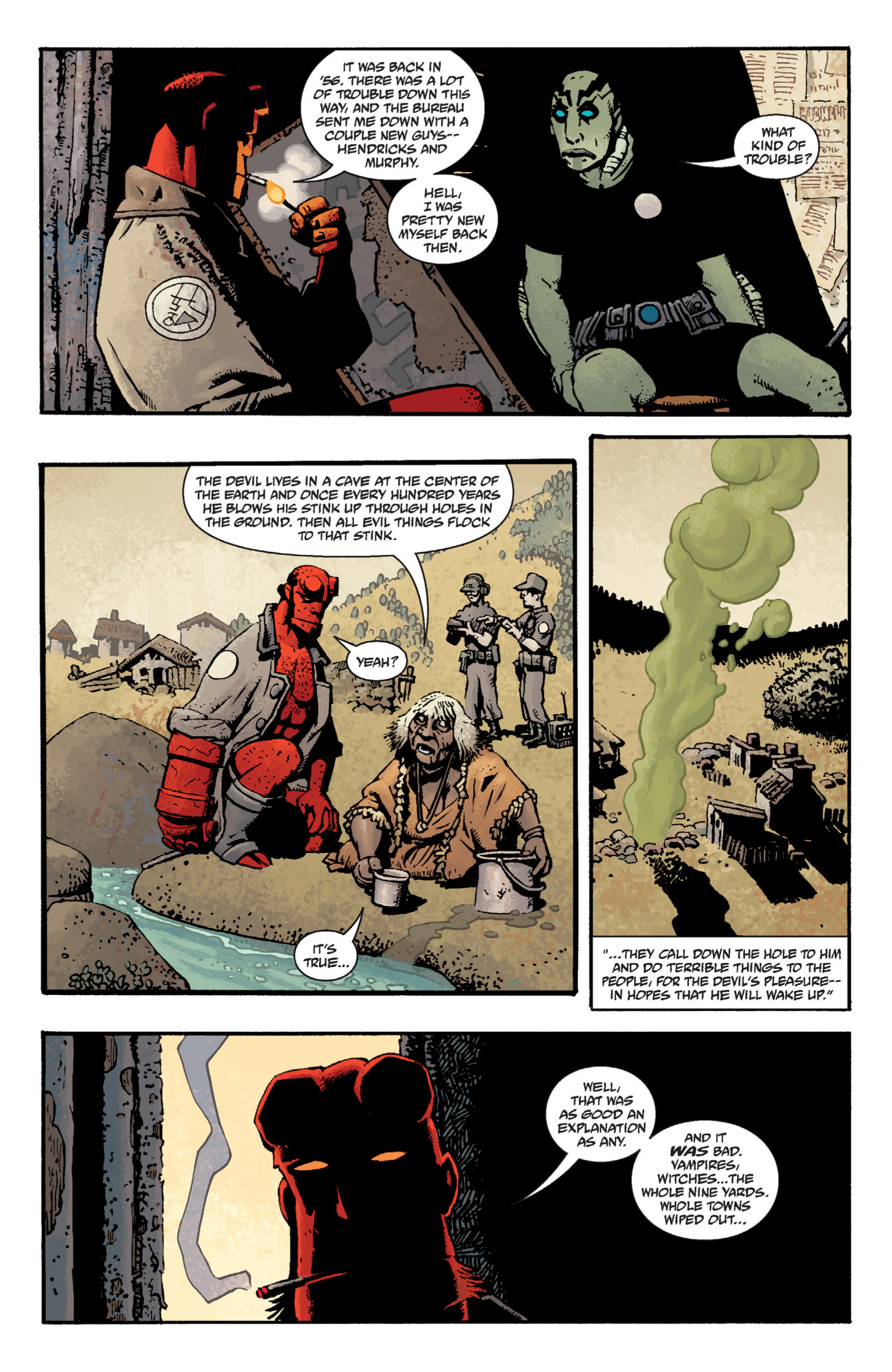 Read online Hellboy comic -  Issue #11 - 15