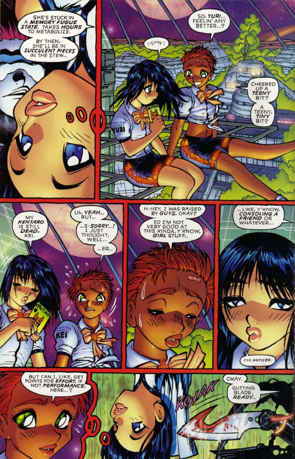 Read online Dirty Pair: Run From the Future comic -  Issue #4 - 8