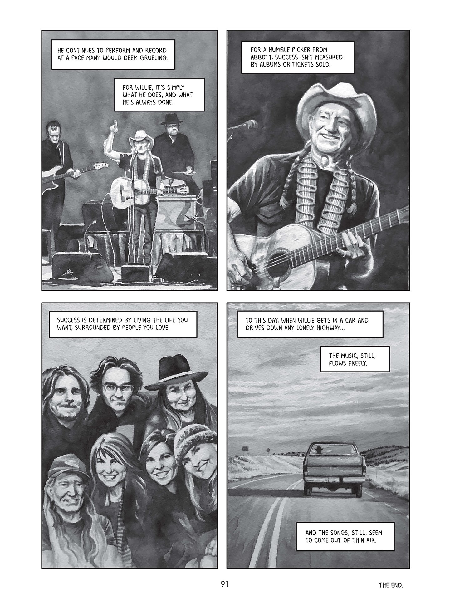 Read online Willie Nelson: A Graphic History comic -  Issue # TPB - 85