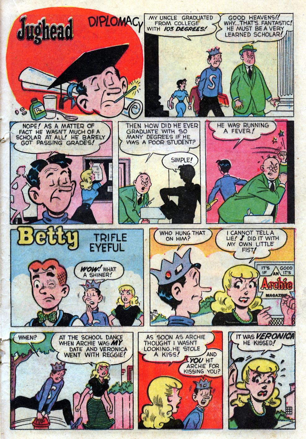 Read online Archie's Joke Book Magazine comic -  Issue #15 - 21