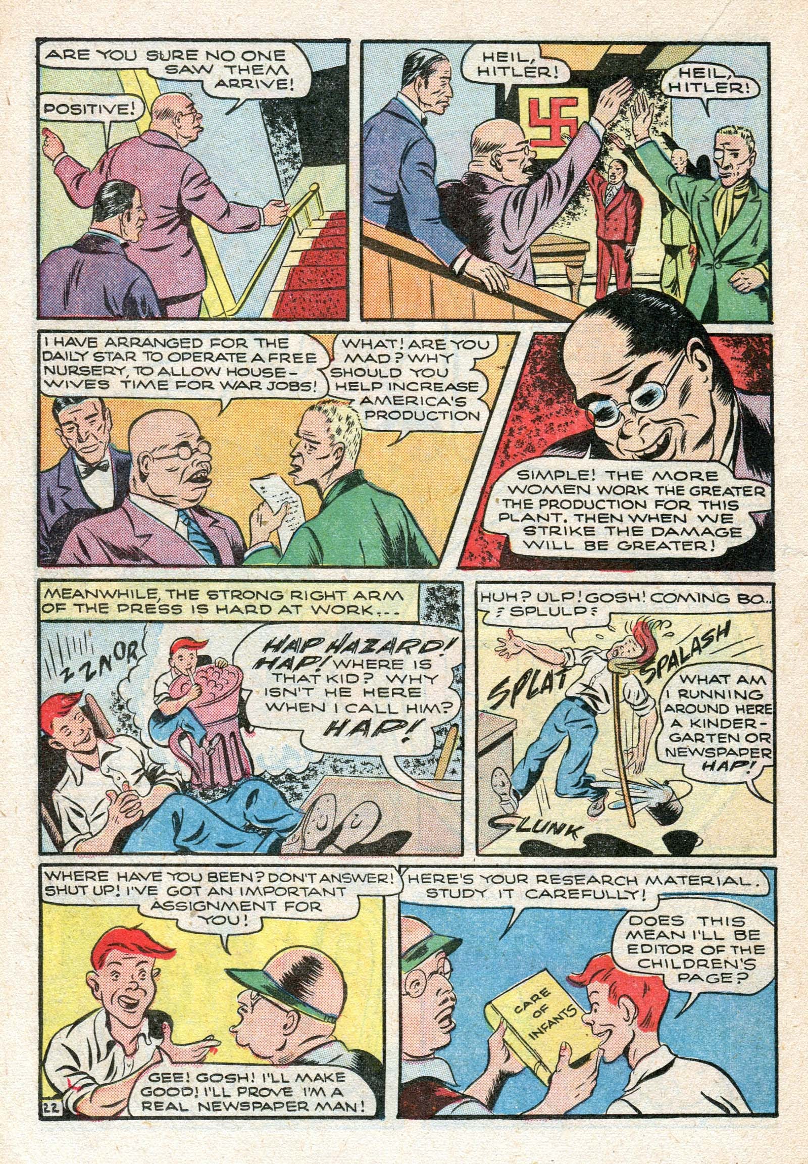 Read online Super-Mystery Comics comic -  Issue #20 - 24