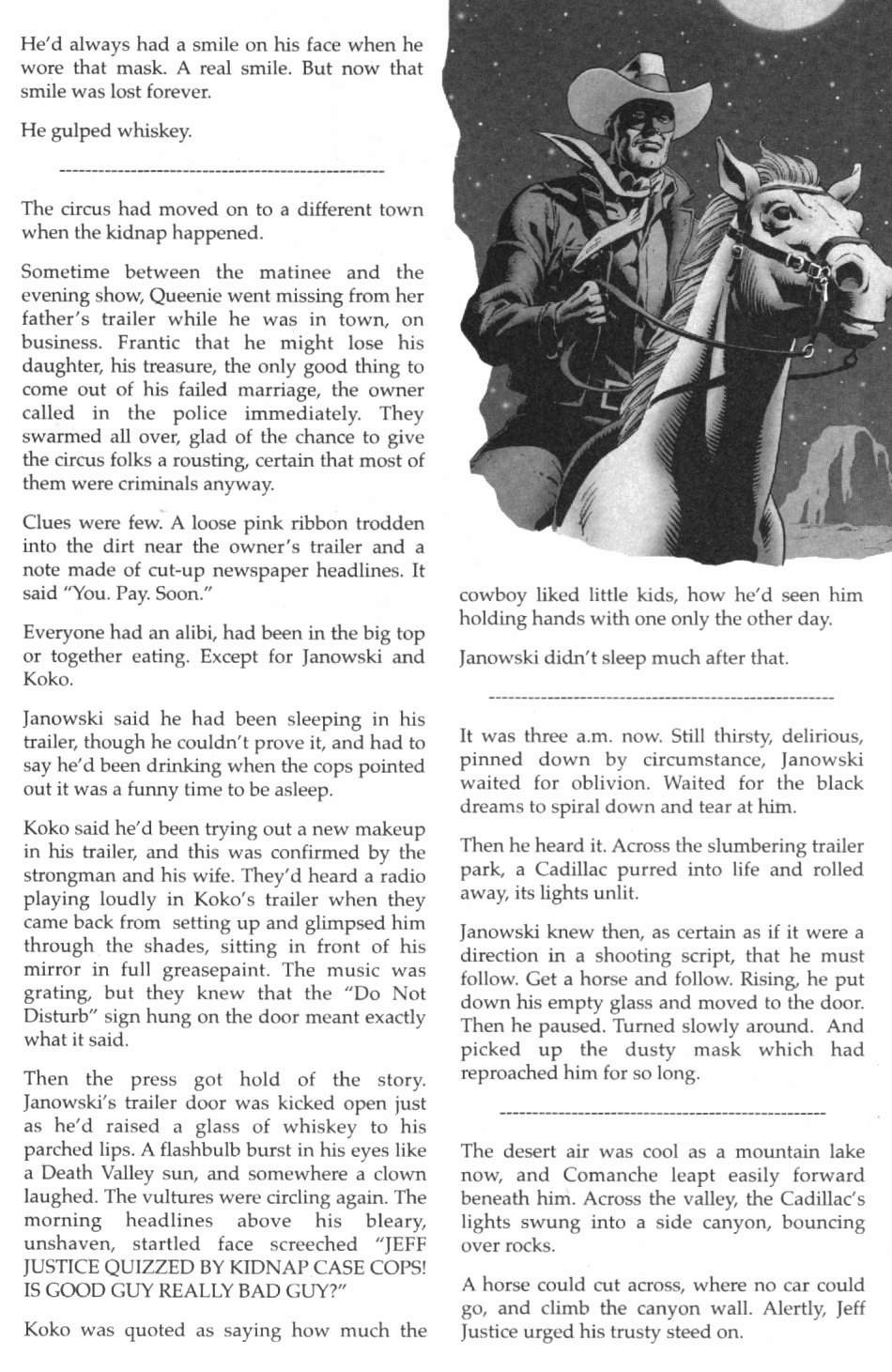 Read online Weird Western Tales (2001) comic -  Issue #1 - 15