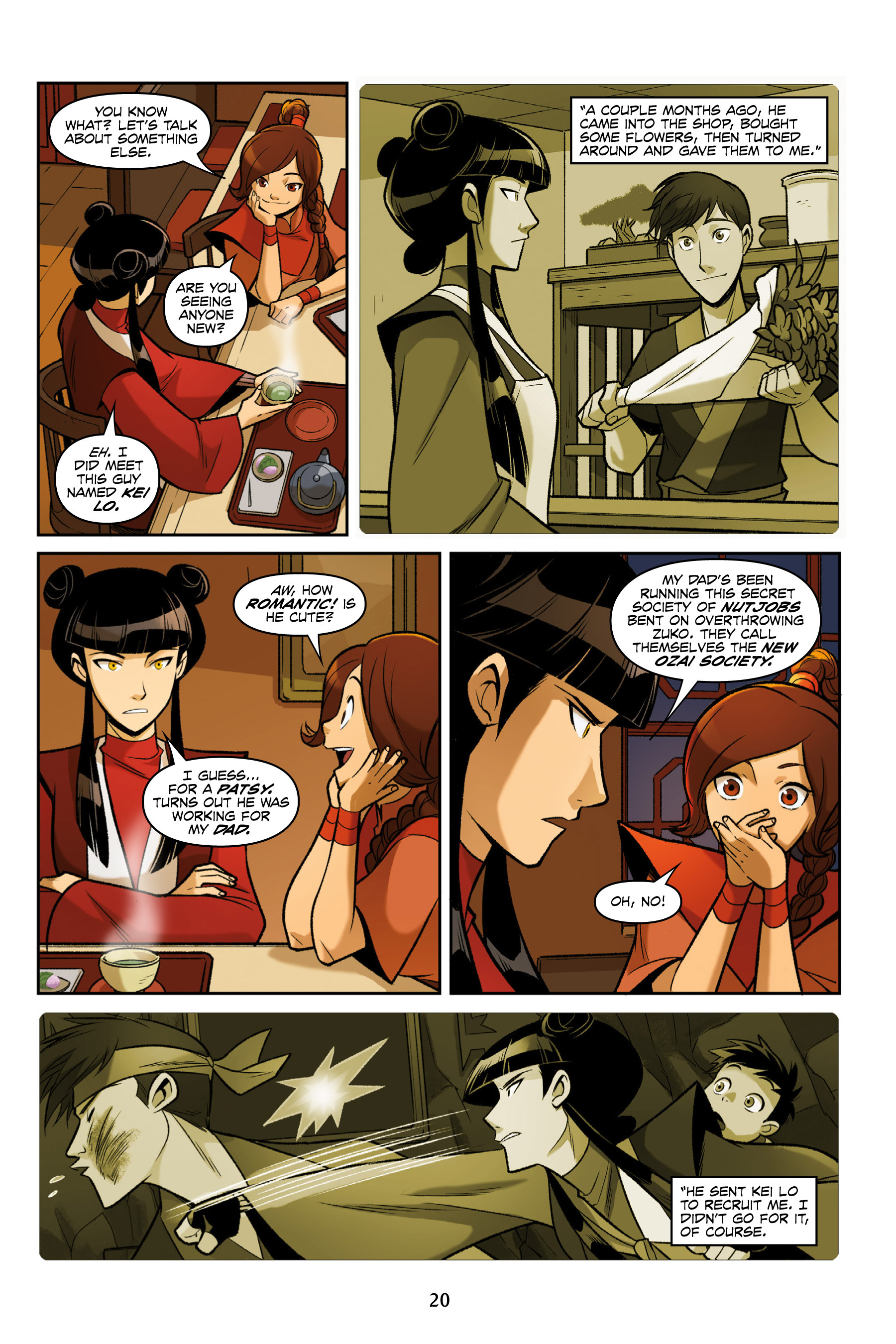 Read online Nickelodeon Avatar: The Last Airbender - Smoke and Shadow comic -  Issue # Part 1 - 20
