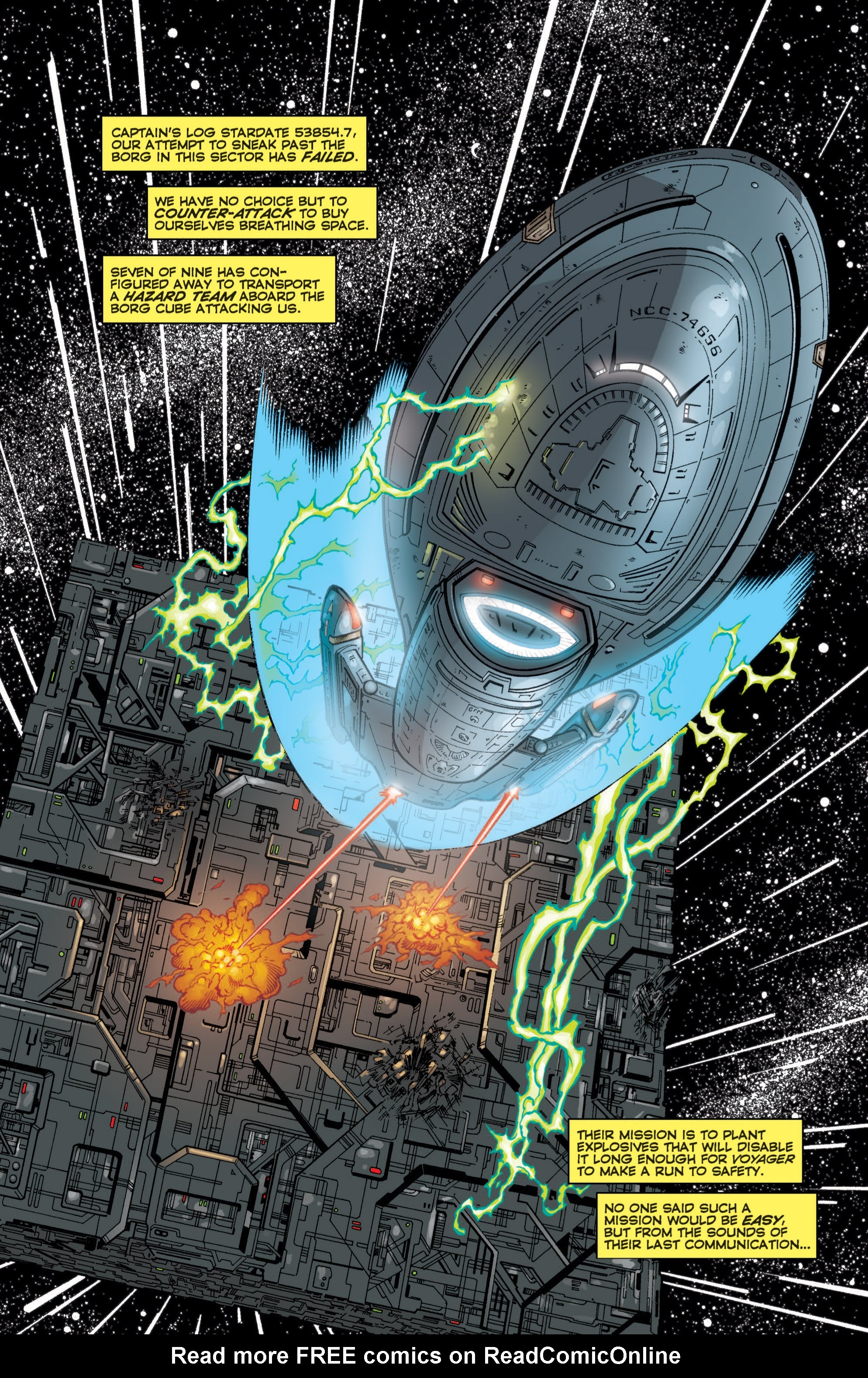 Read online Star Trek: Voyager--Encounters with the Unknown comic -  Issue # TPB - 95