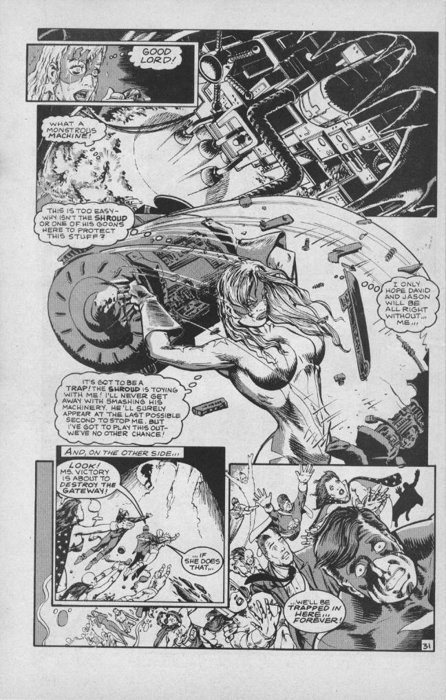 Read online Femforce comic -  Issue #34 - 40