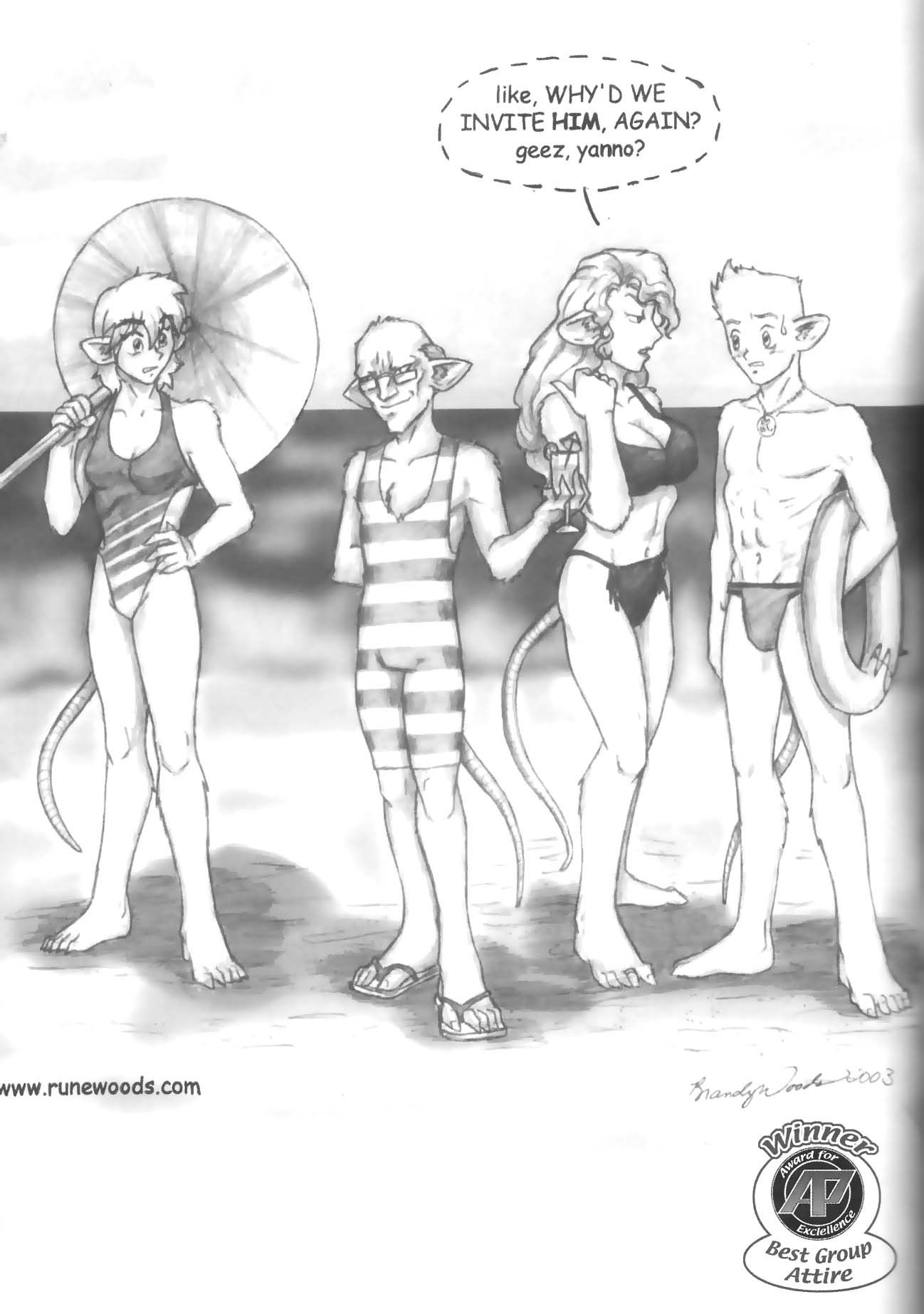 Read online Gold Digger Swimsuit Special comic -  Issue #5 - 6