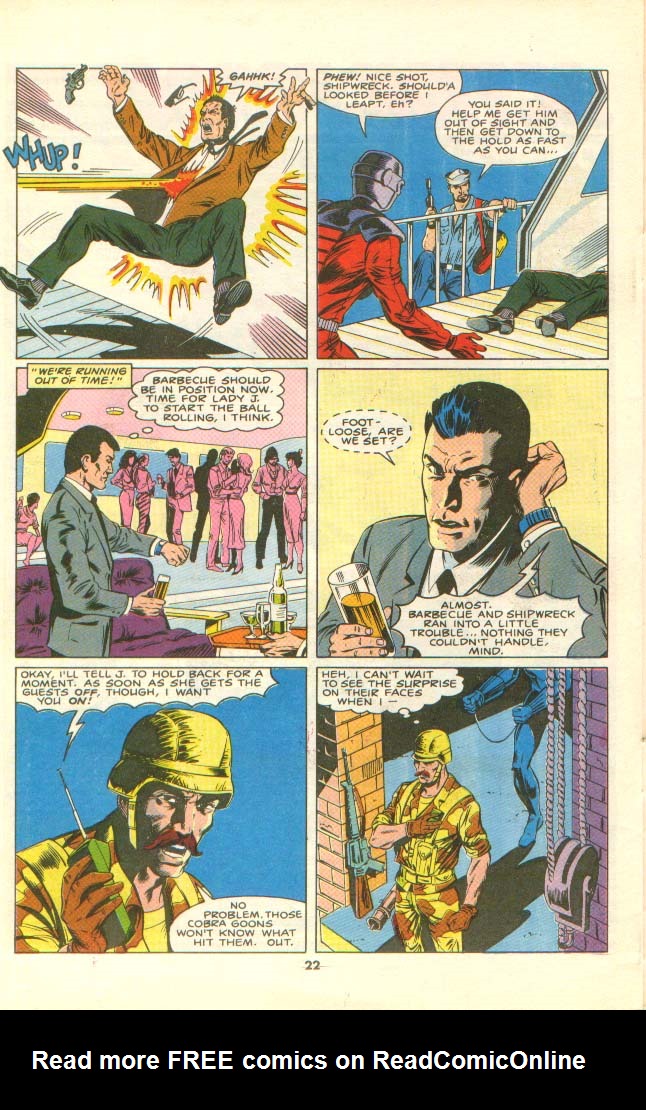Read online G.I. Joe European Missions comic -  Issue #8 - 18