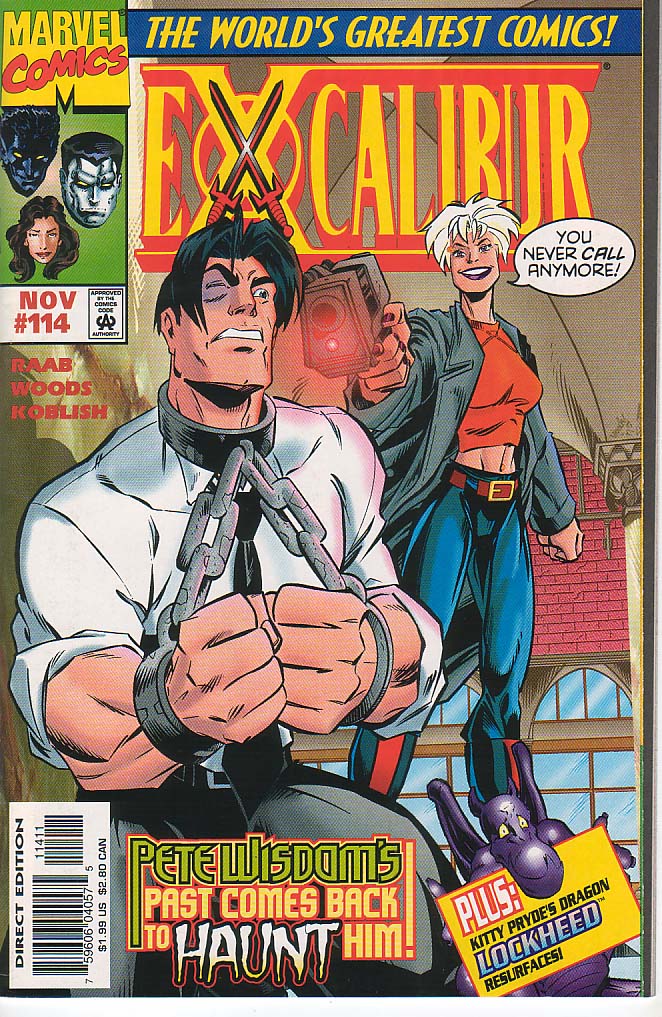 Read online Excalibur (1988) comic -  Issue #114 - 1