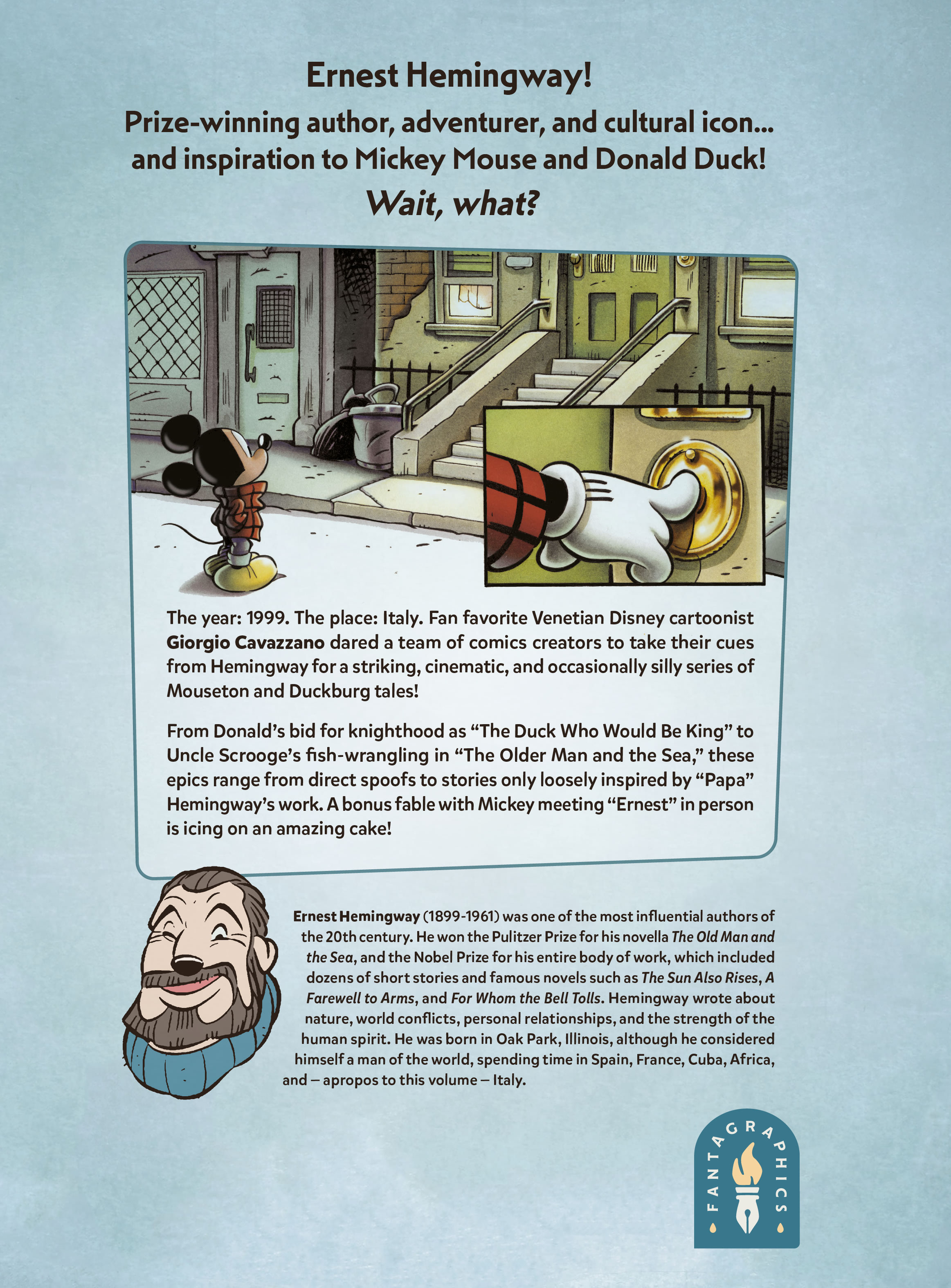 Read online Walt Disney's Mickey and Donald: "For Whom the Doorbell Tolls" and Other Tales Inspired by Hemingway comic -  Issue # TPB (Part 2) - 82