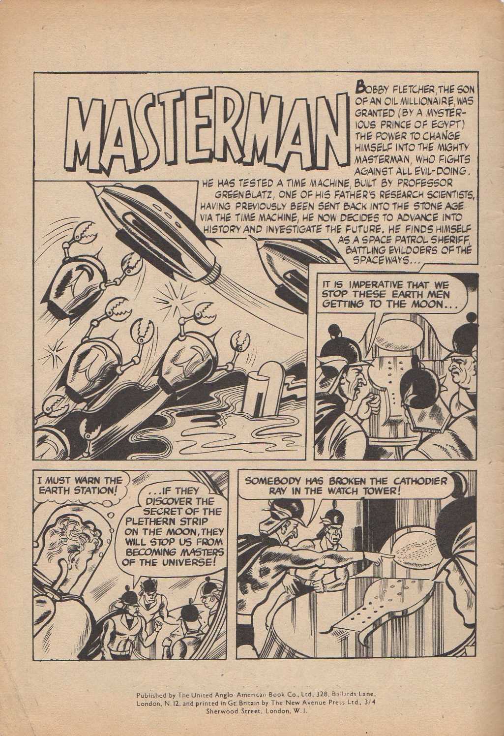 Read online Masterman Comic comic -  Issue #12 - 2