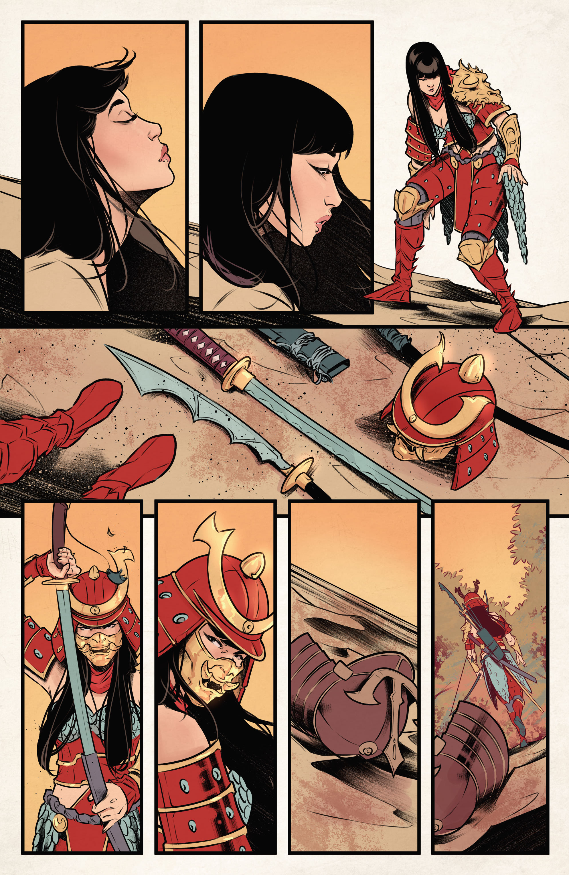 Read online Samurai Sonja comic -  Issue #1 - 17