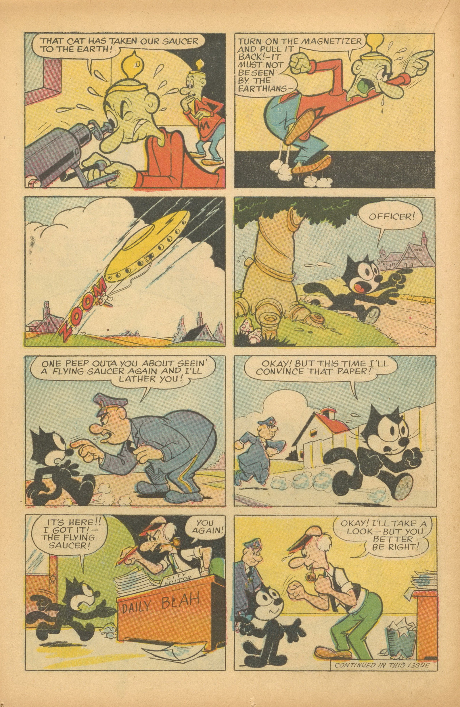Read online Felix the Cat (1955) comic -  Issue #89 - 16